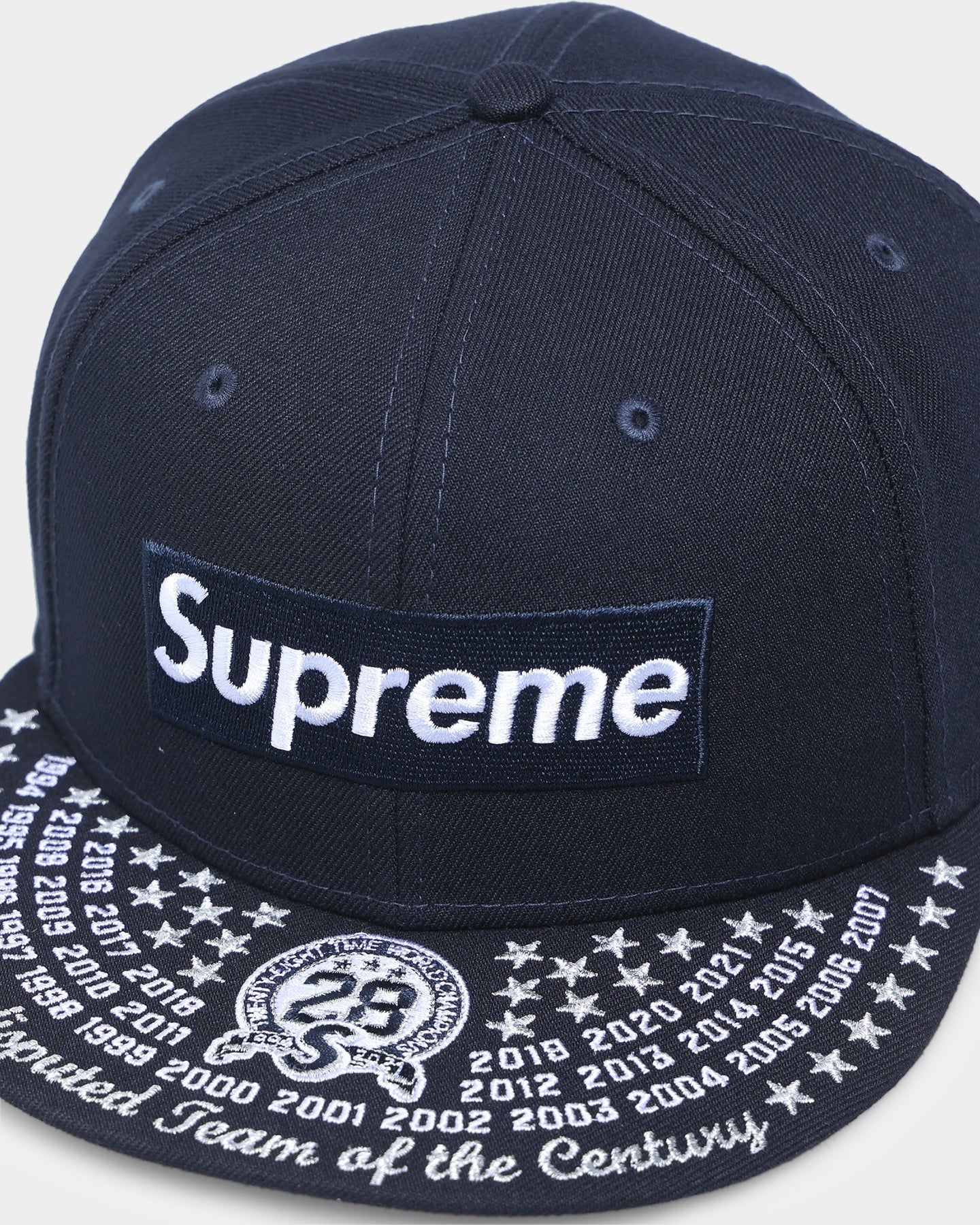 Supreme X New Era Undisputed 59FIFTY Fitted Navy sold by Culture Kings product image thumbnail 5
