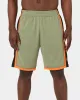 Mitchell & Ness Los Angeles Lakers Flight Swingman Shorts Olive sold by Culture Kings