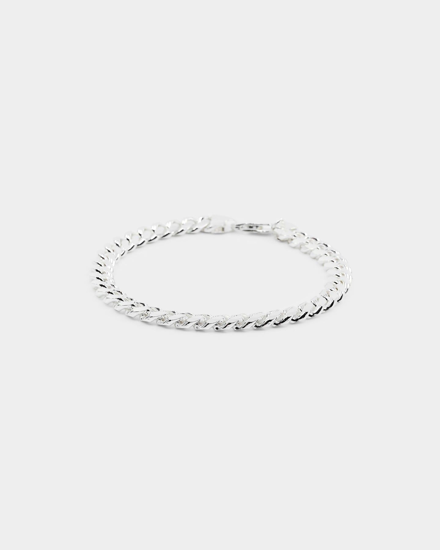 House Of Auric 7mm Cuban Bracelet Sterling Silver sold by Culture Kings product image thumbnail 2