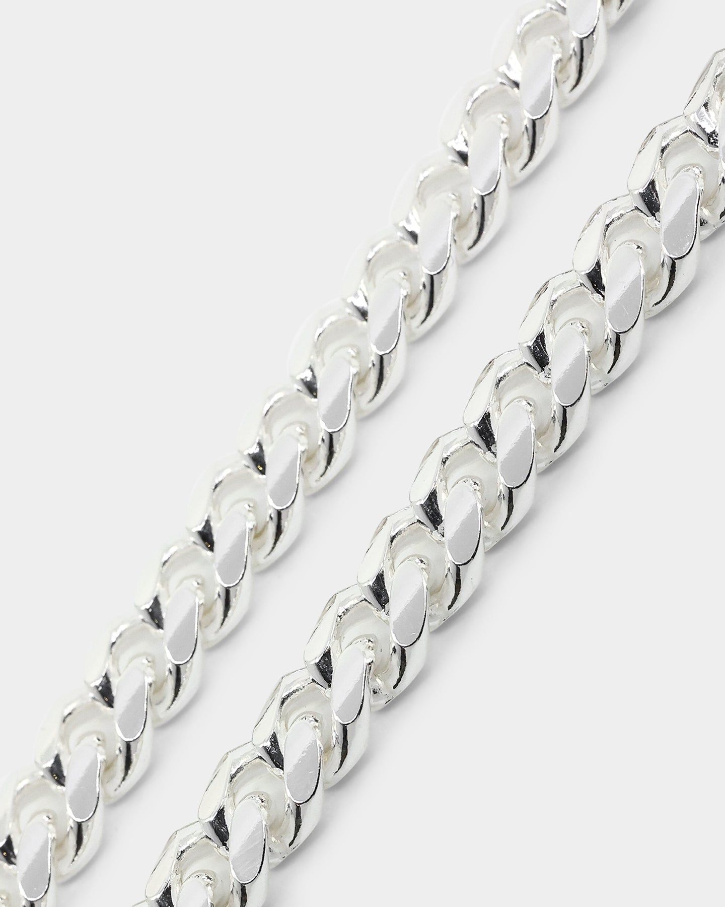 House Of Auric 7mm Cuban Bracelet Sterling Silver sold by Culture Kings product image thumbnail 3