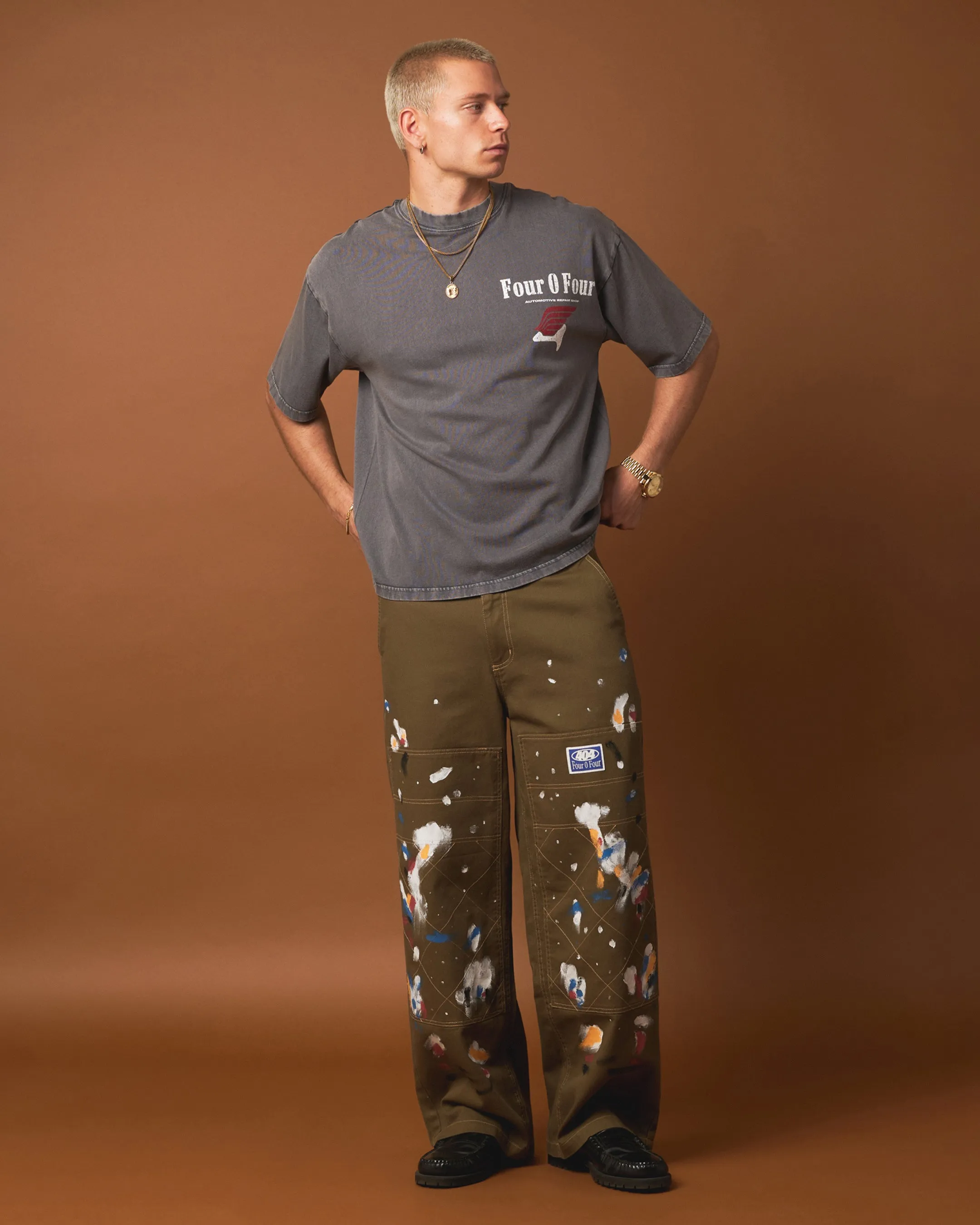 404 Painter Double Knee Pants Khaki sold by Culture Kings product image thumbnail 2
