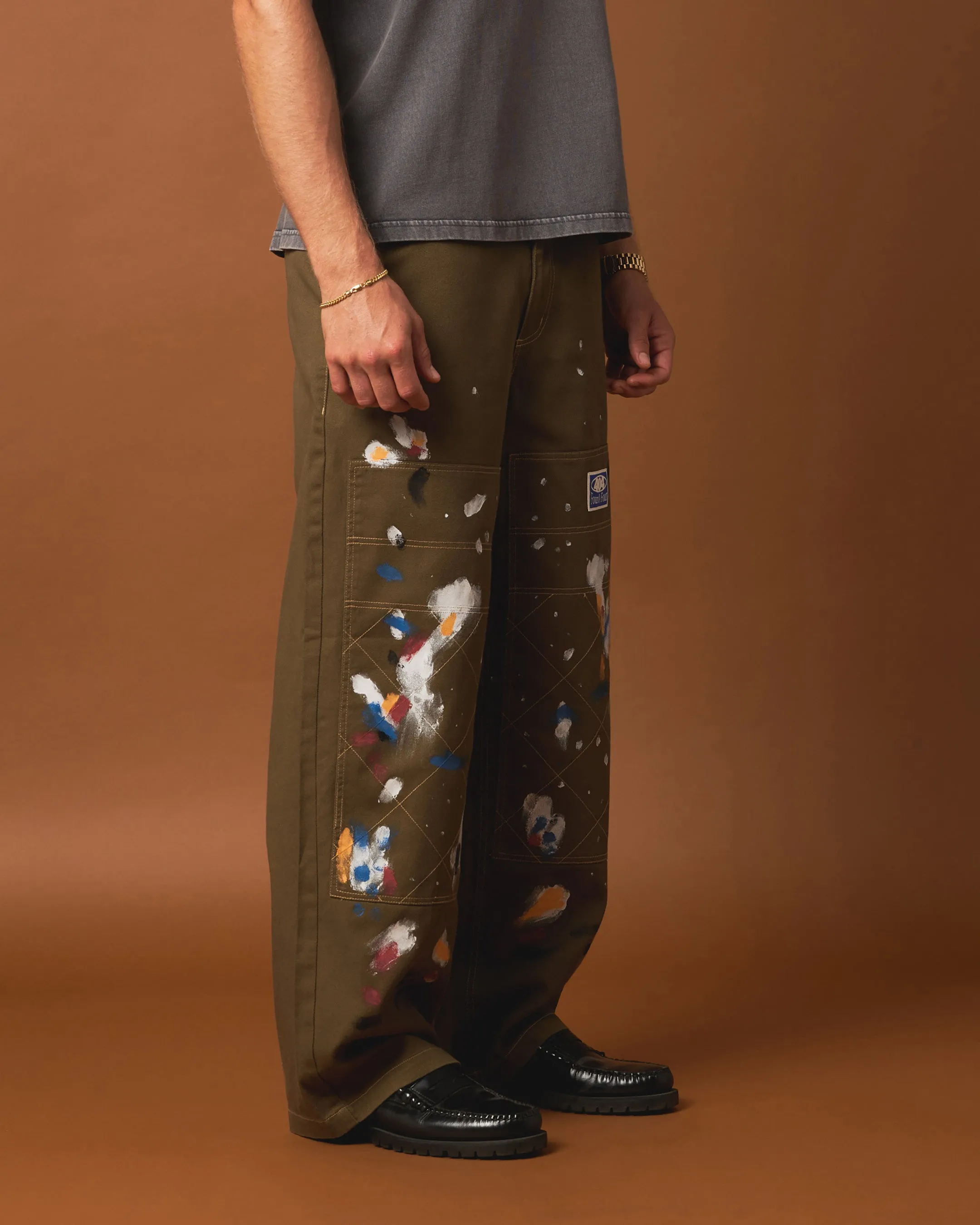 404 Painter Double Knee Pants Khaki sold by Culture Kings product image thumbnail 5