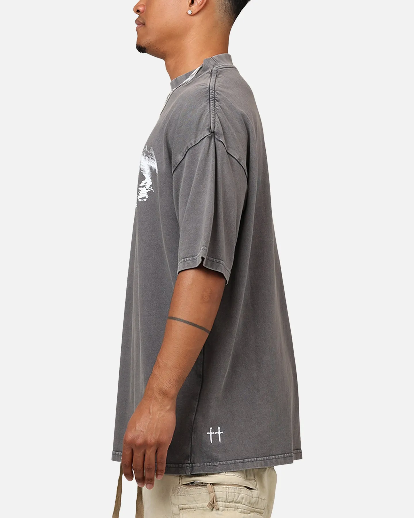 Saint Morta System Overload T-Shirt Washed Charcoal sold by Culture Kings product image thumbnail 5