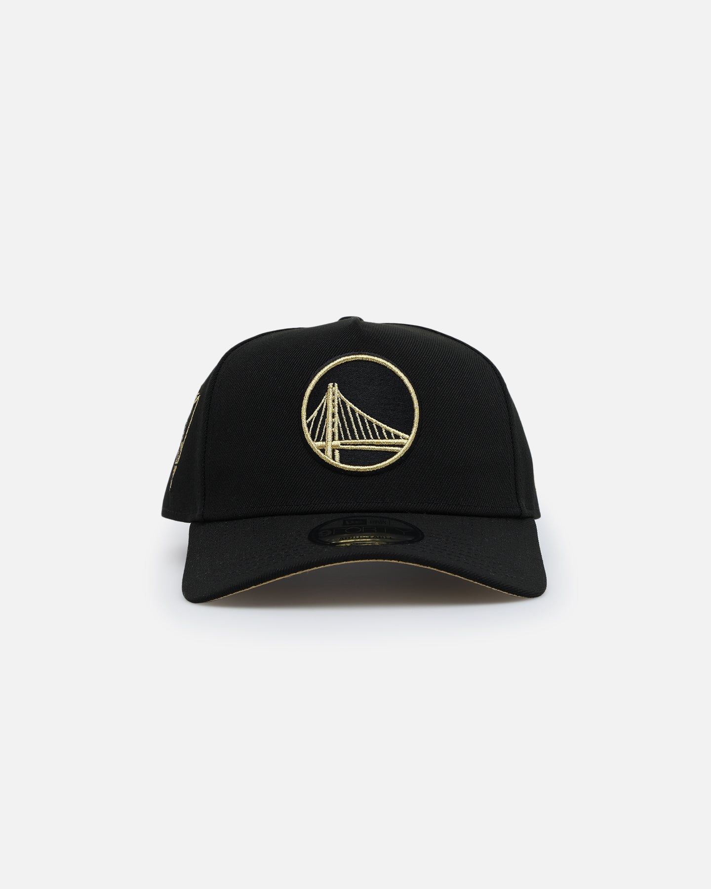 New Era Golden State Warriors 'NBA Gold Links' 9FORTY A-Frame Snapback Black/Gold sold by Culture Kings product image thumbnail 2