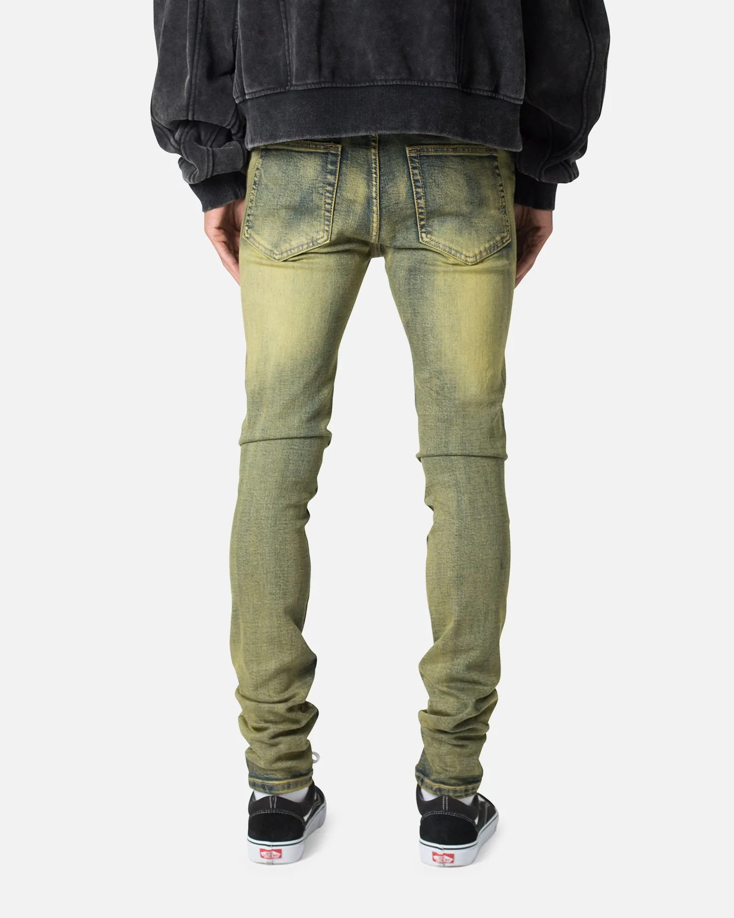 MNML X609 Algae Skinny Denim Jeans Green sold by Culture Kings product image thumbnail 4