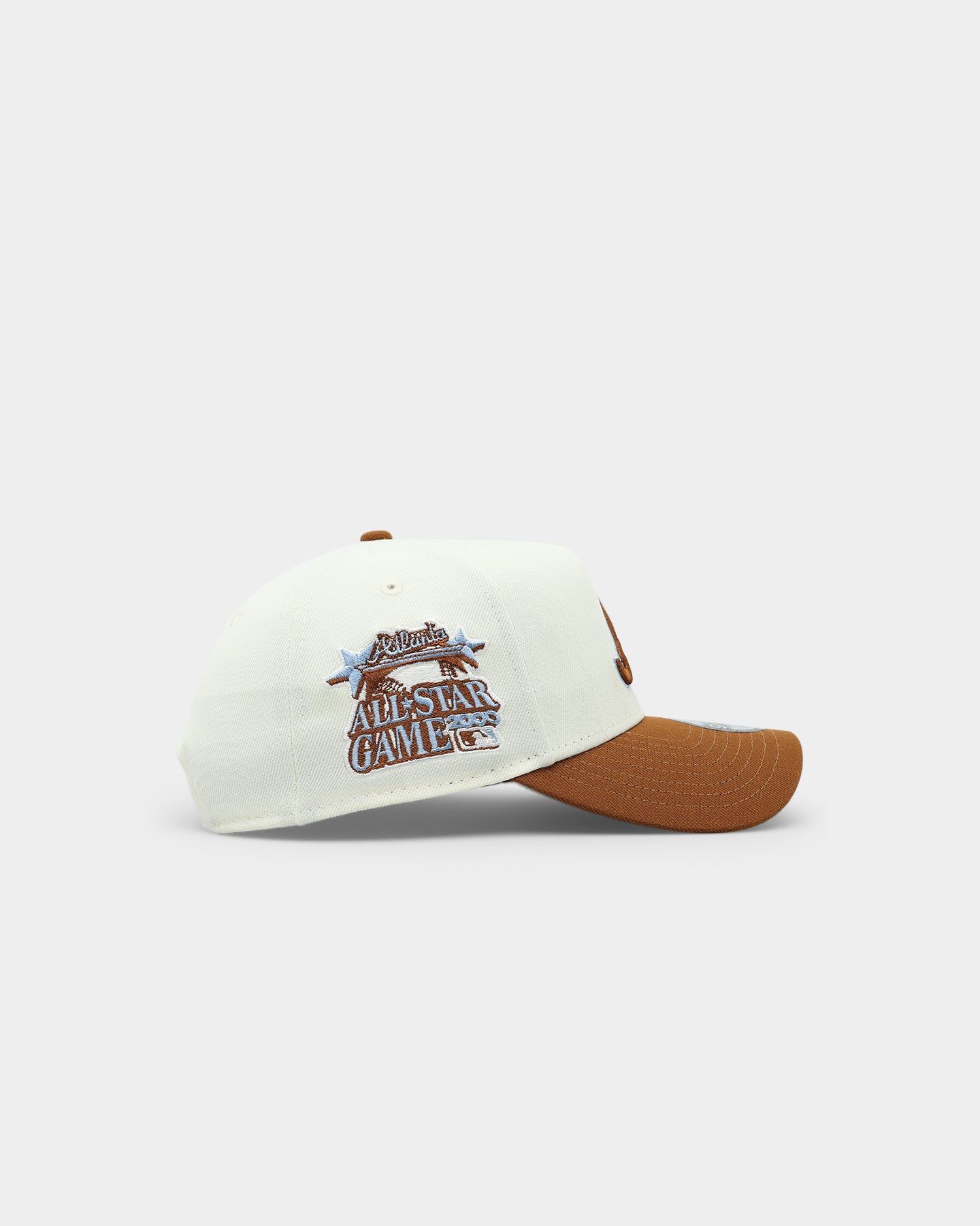 New Era Atlanta Braves 'Toasted Peanut' 2-Tone 9FORTY A-Frame Snapback White sold by Culture Kings product image thumbnail 3