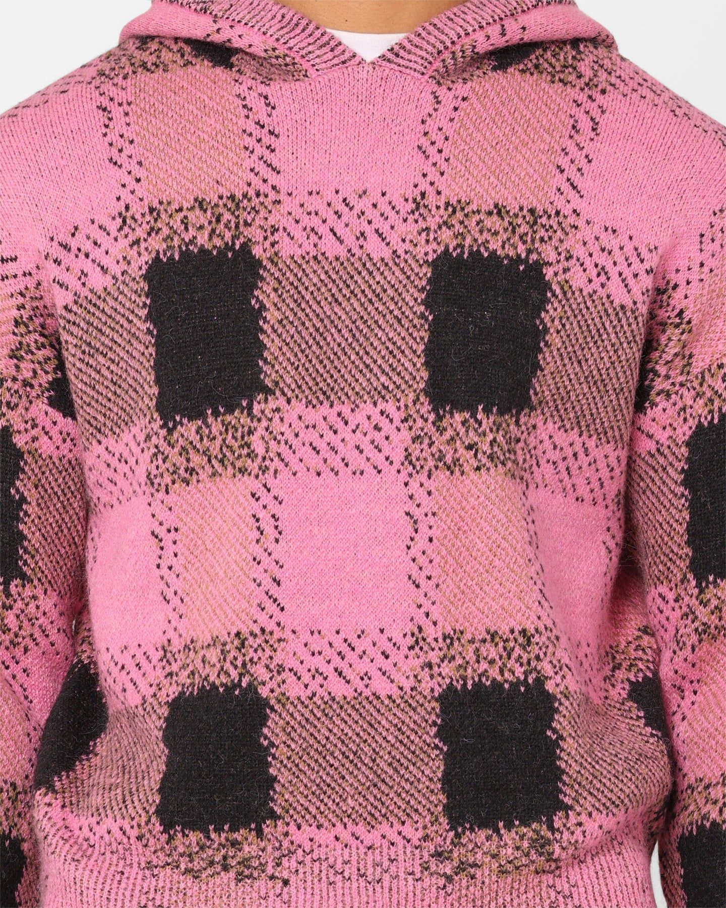 XXIII Dalas Plaid Hoodie Pink/Black sold by Culture Kings product image thumbnail 3