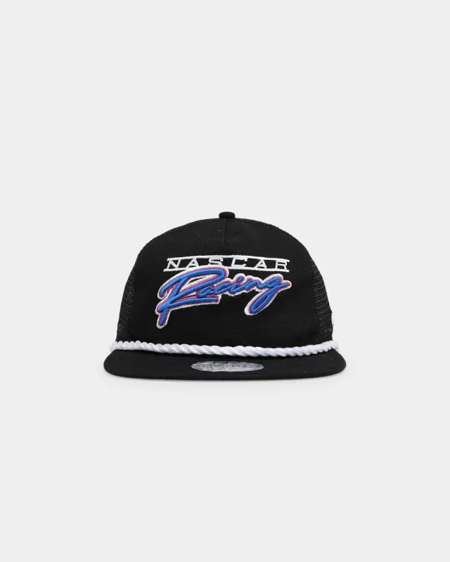 New Era X Nascar Golfer Trucker Snapback Black sold by Culture Kings