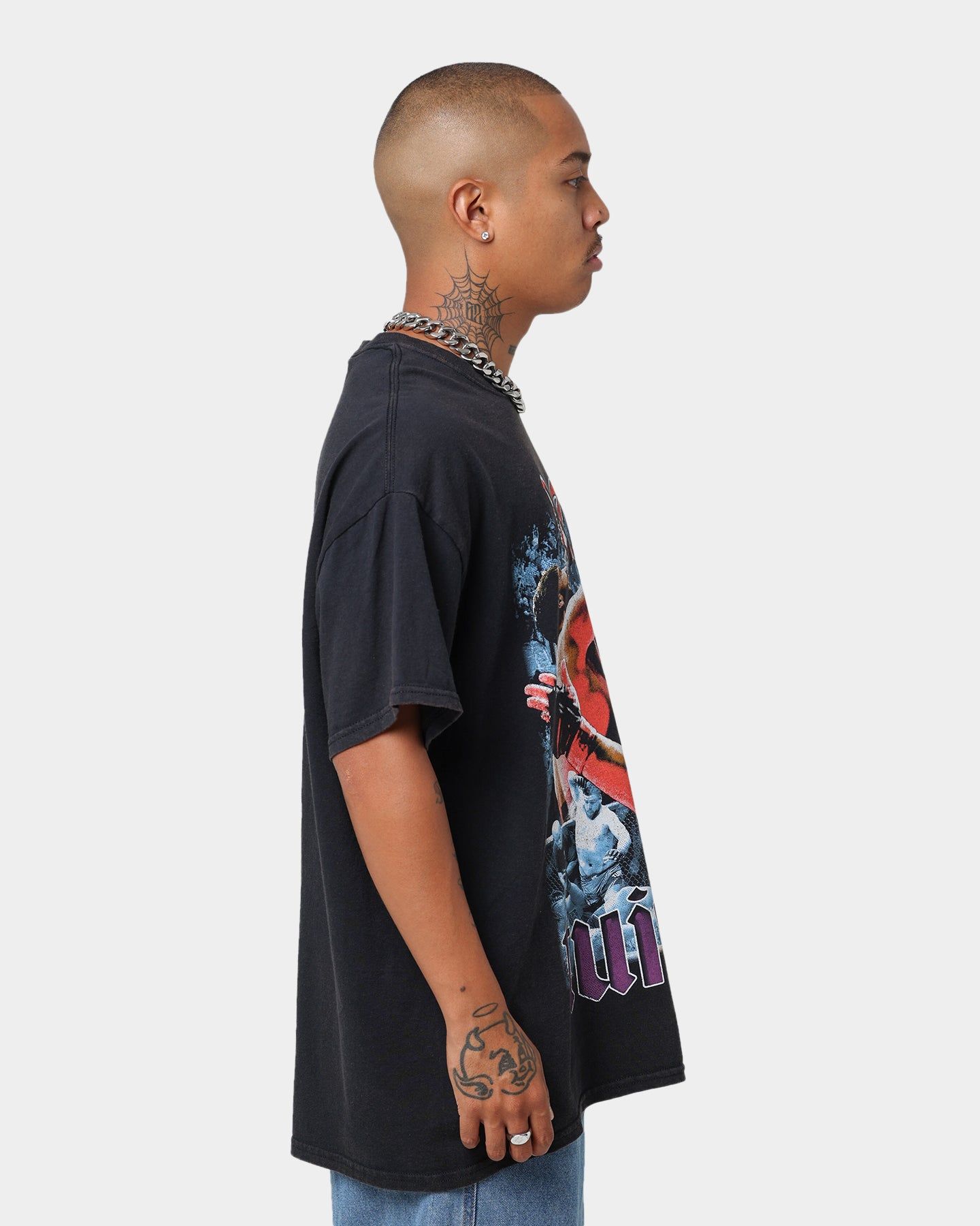 Goat Crew X Tai Tuivasa Bam Bam Vintage T-Shirt Washed Black sold by Culture Kings product image thumbnail 5