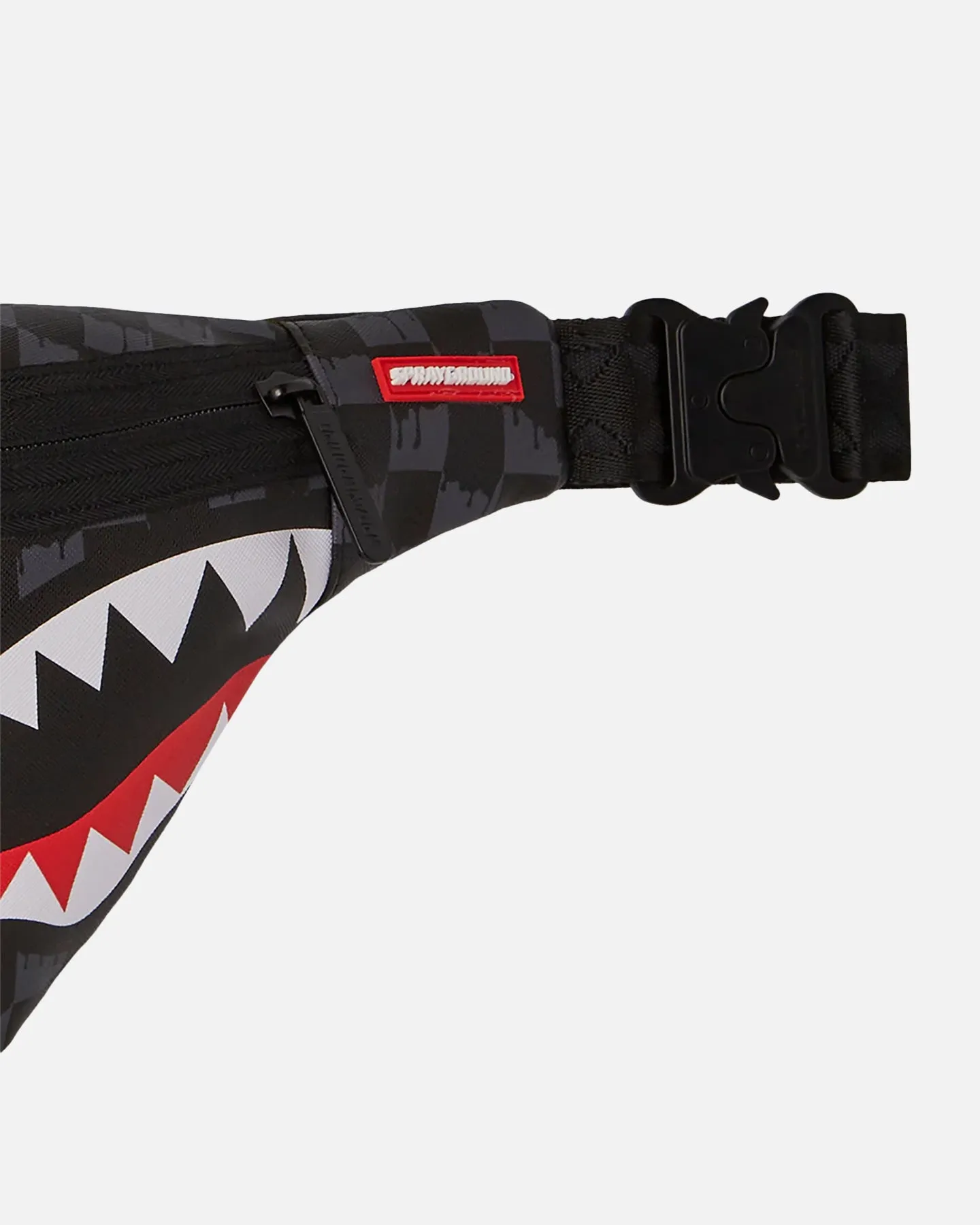 Sprayground Drip Check Shark Savvy Crossbody Bag Multi sold by Culture Kings product image thumbnail 5