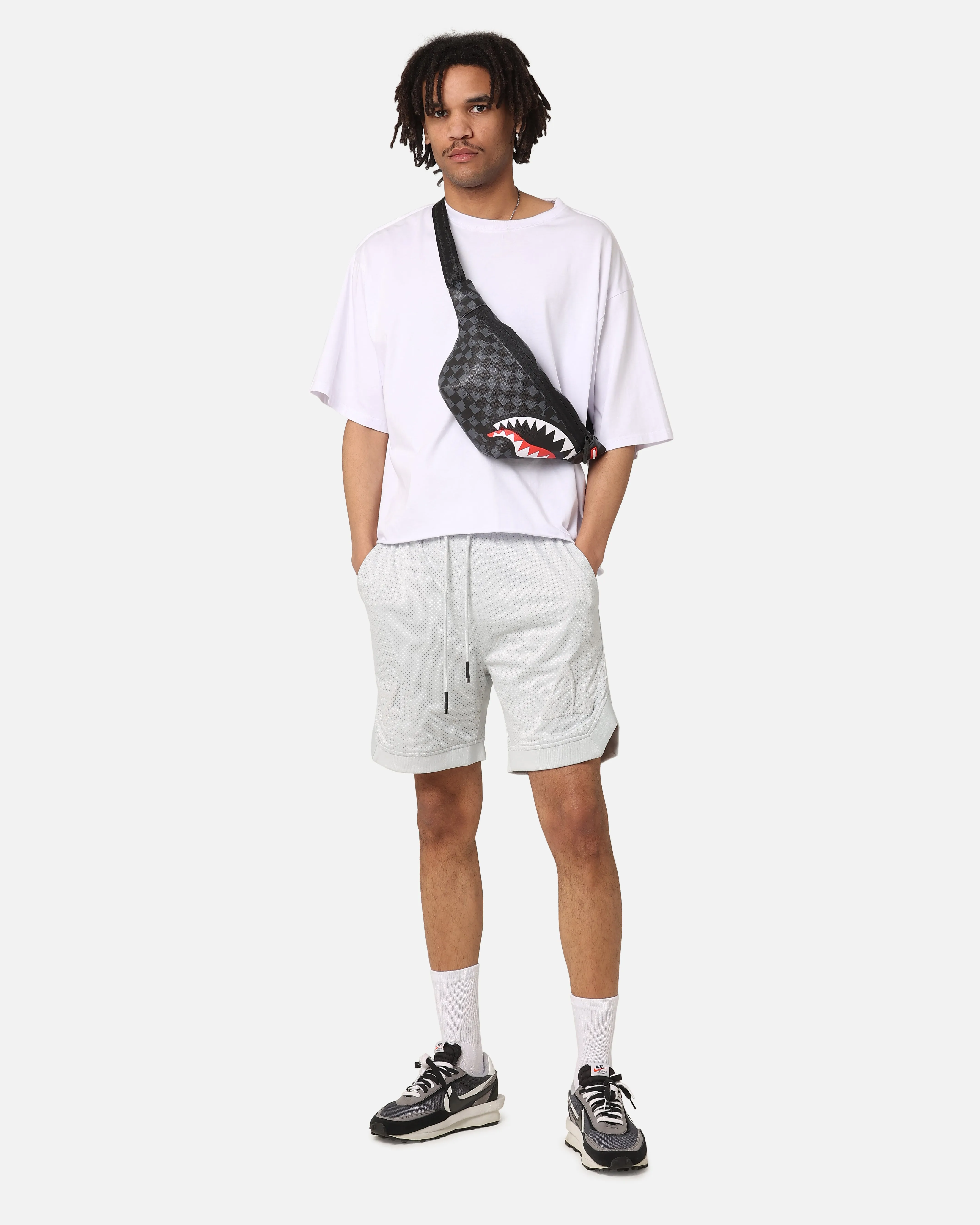 Sprayground Drip Check Shark Savvy Crossbody Bag Multi sold by Culture Kings product image thumbnail 3