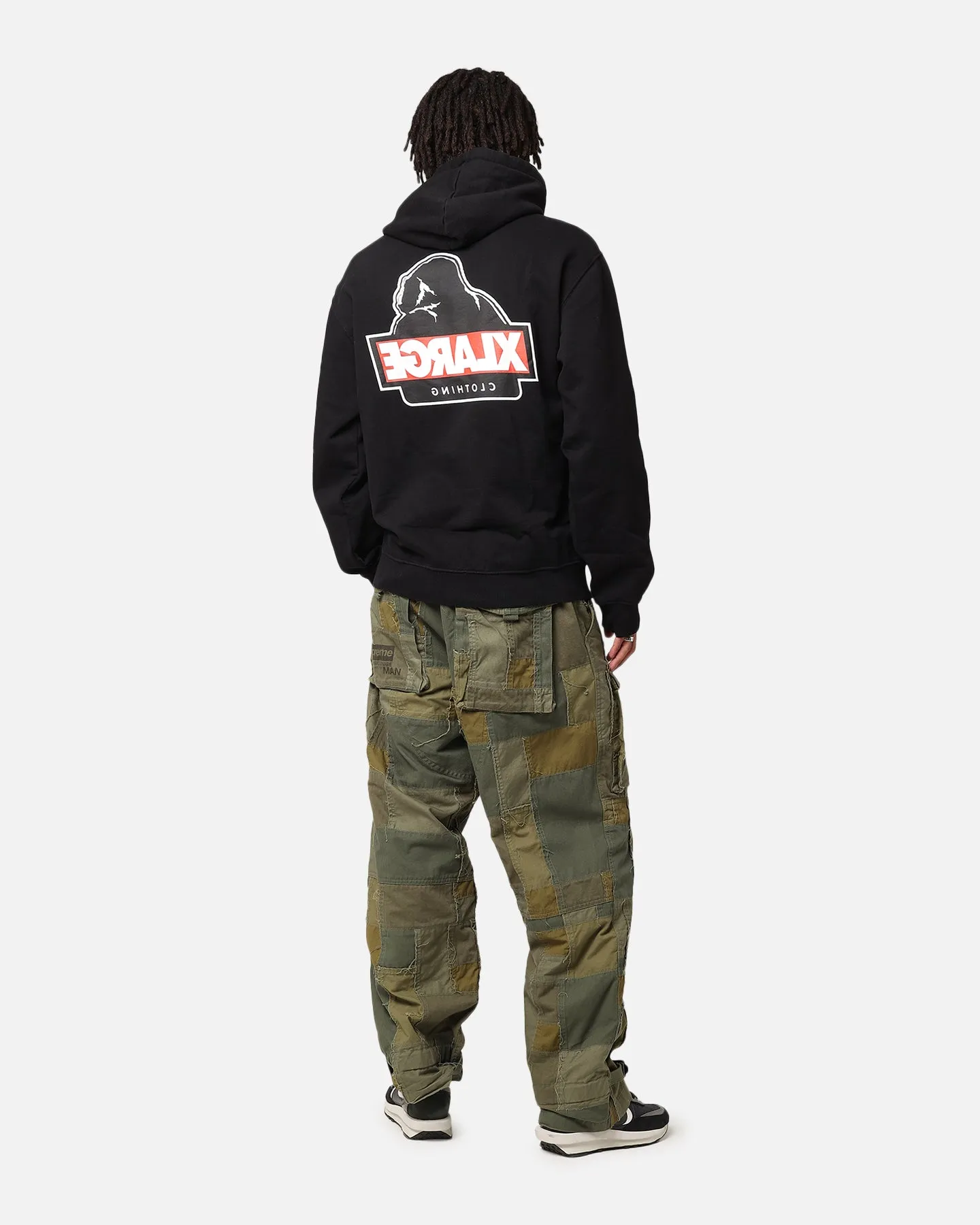 X-Large Slanted Hoodie Pigment Black sold by Culture Kings product image thumbnail 4