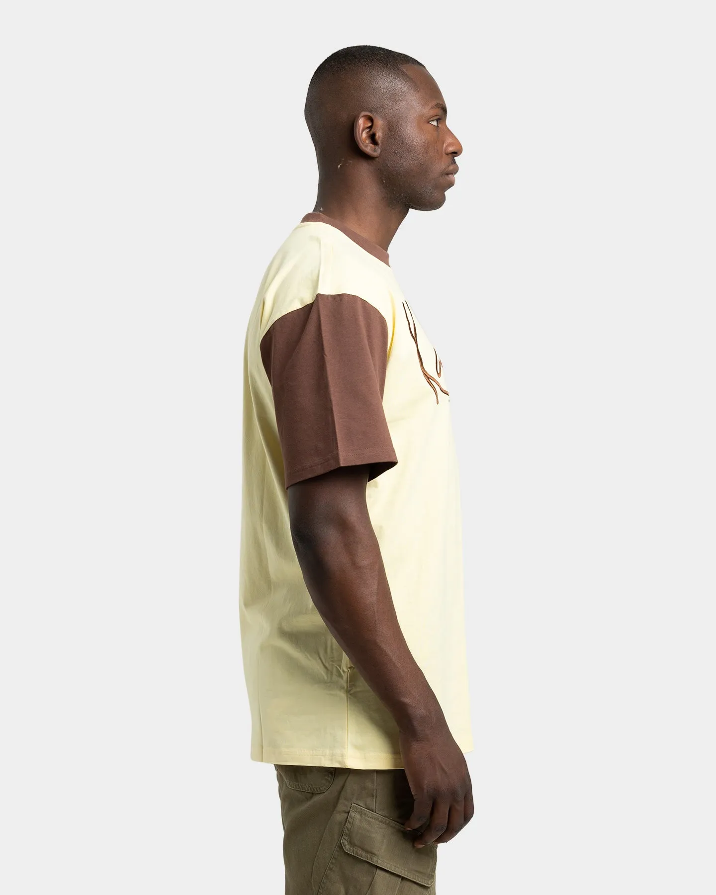 Karl Kani Men's Signature Block T-Shirt Light Yellow sold by Culture Kings product image thumbnail 5