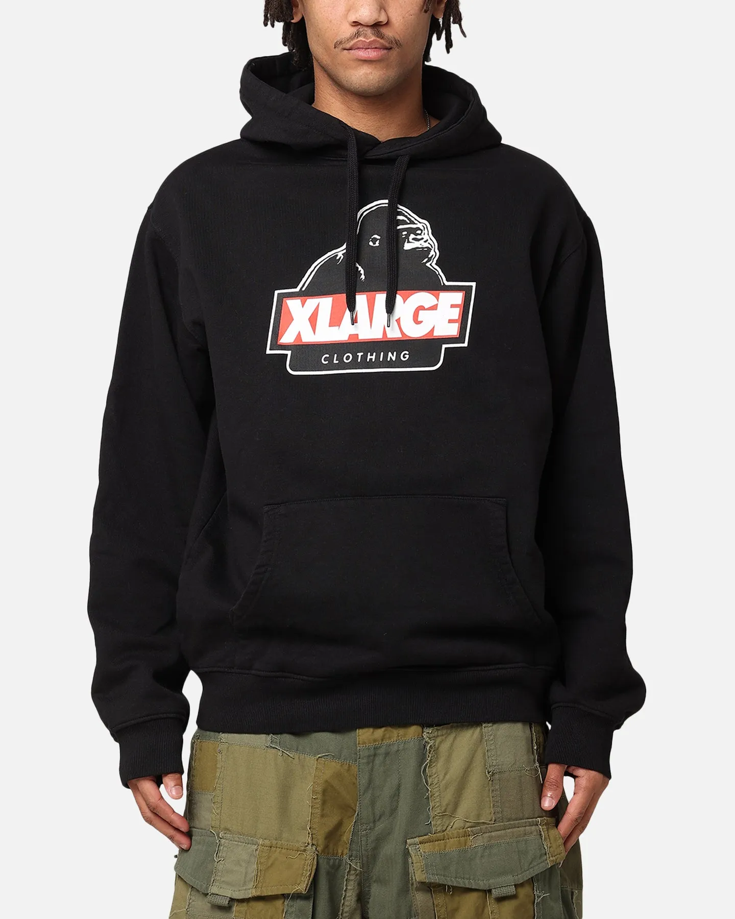 X-Large Slanted Hoodie Pigment Black sold by Culture Kings