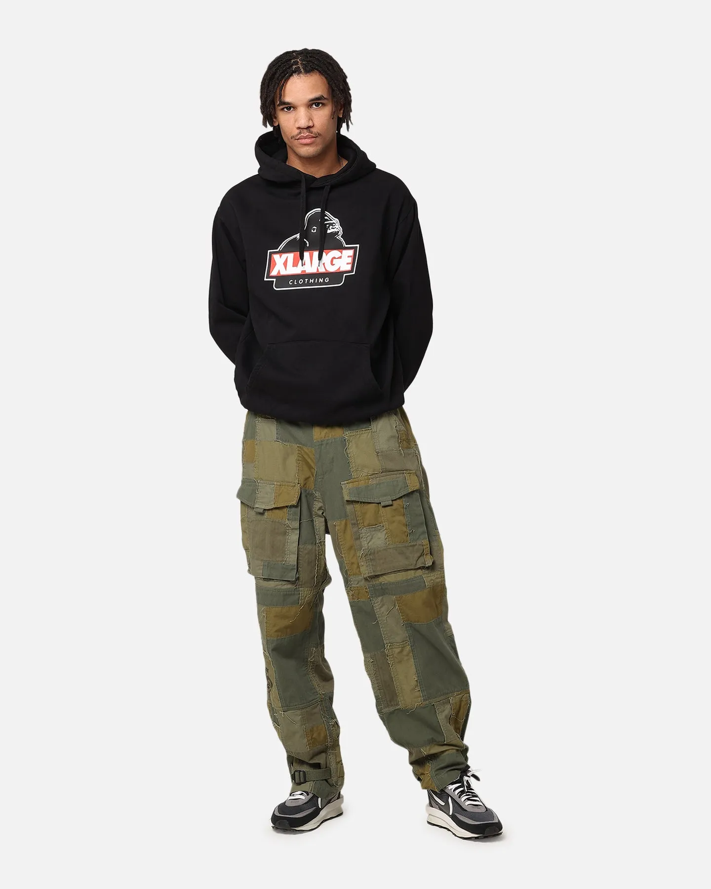 X-Large Slanted Hoodie Pigment Black sold by Culture Kings product image thumbnail 3