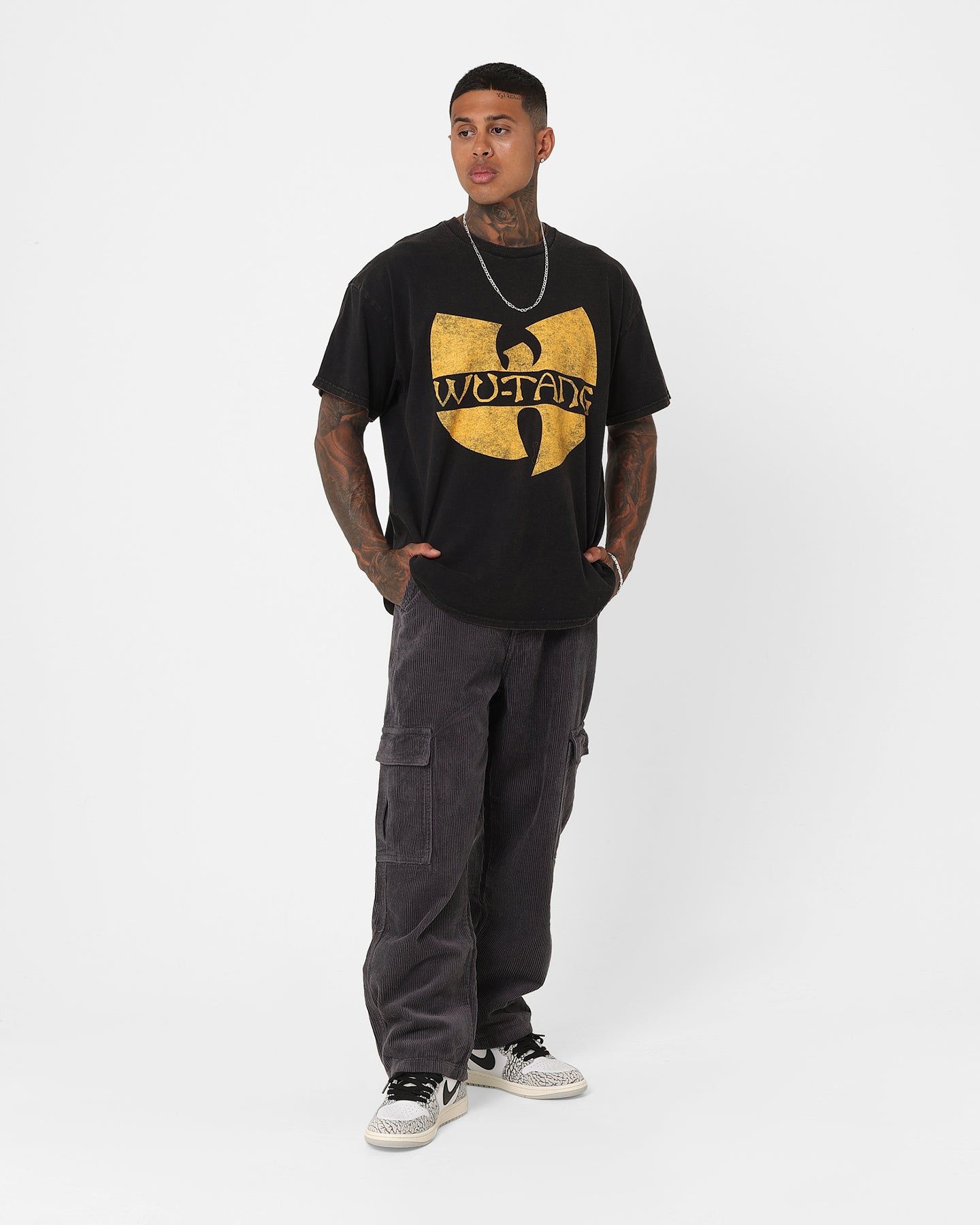 Wu Tang Brand Limited Logo Wings T-Shirt Black Wash sold by Culture Kings product image thumbnail 2