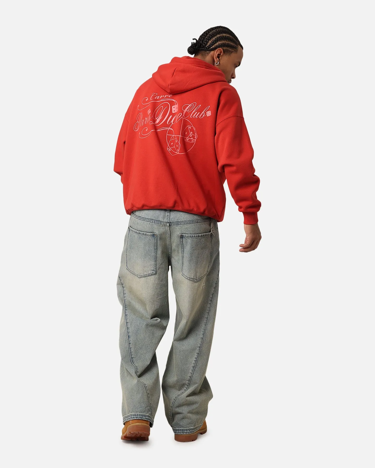 Carre Shoot Out Full Zip Hoodie Red sold by Culture Kings product image thumbnail 3