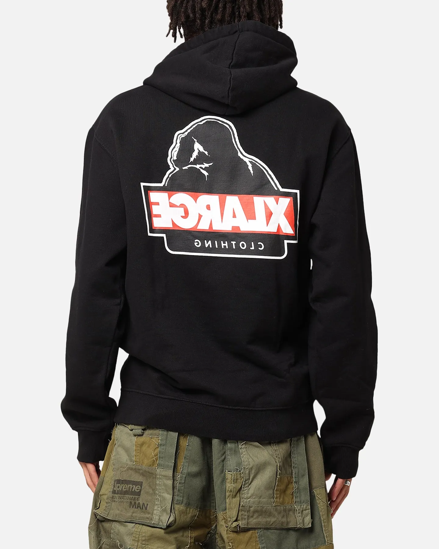 X-Large Slanted Hoodie Pigment Black sold by Culture Kings product image thumbnail 2