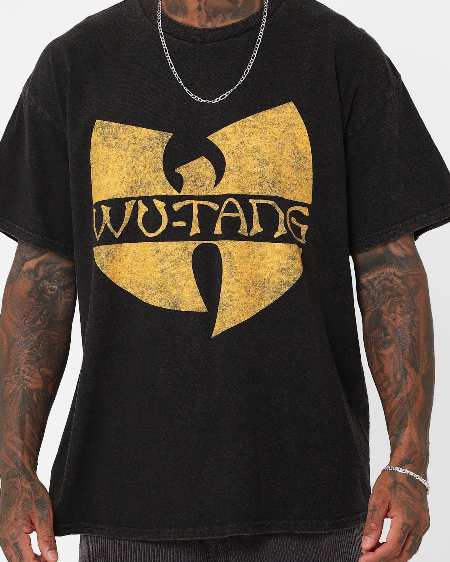 Wu Tang Brand Limited Logo Wings T-Shirt Black Wash sold by Culture Kings product image thumbnail 3
