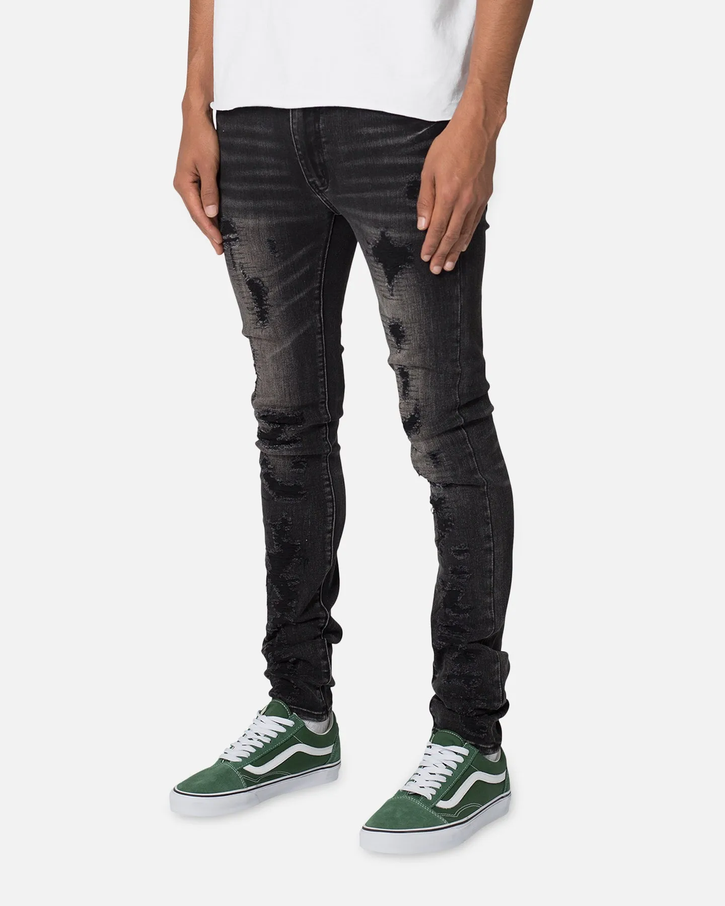 MNML X565 Skinny Denim Jeans Black sold by Culture Kings product image thumbnail 2