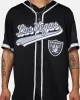 Pro Standard Las Vegas Raiders Mesh Button Up Jersey Black/Grey sold by Culture Kings