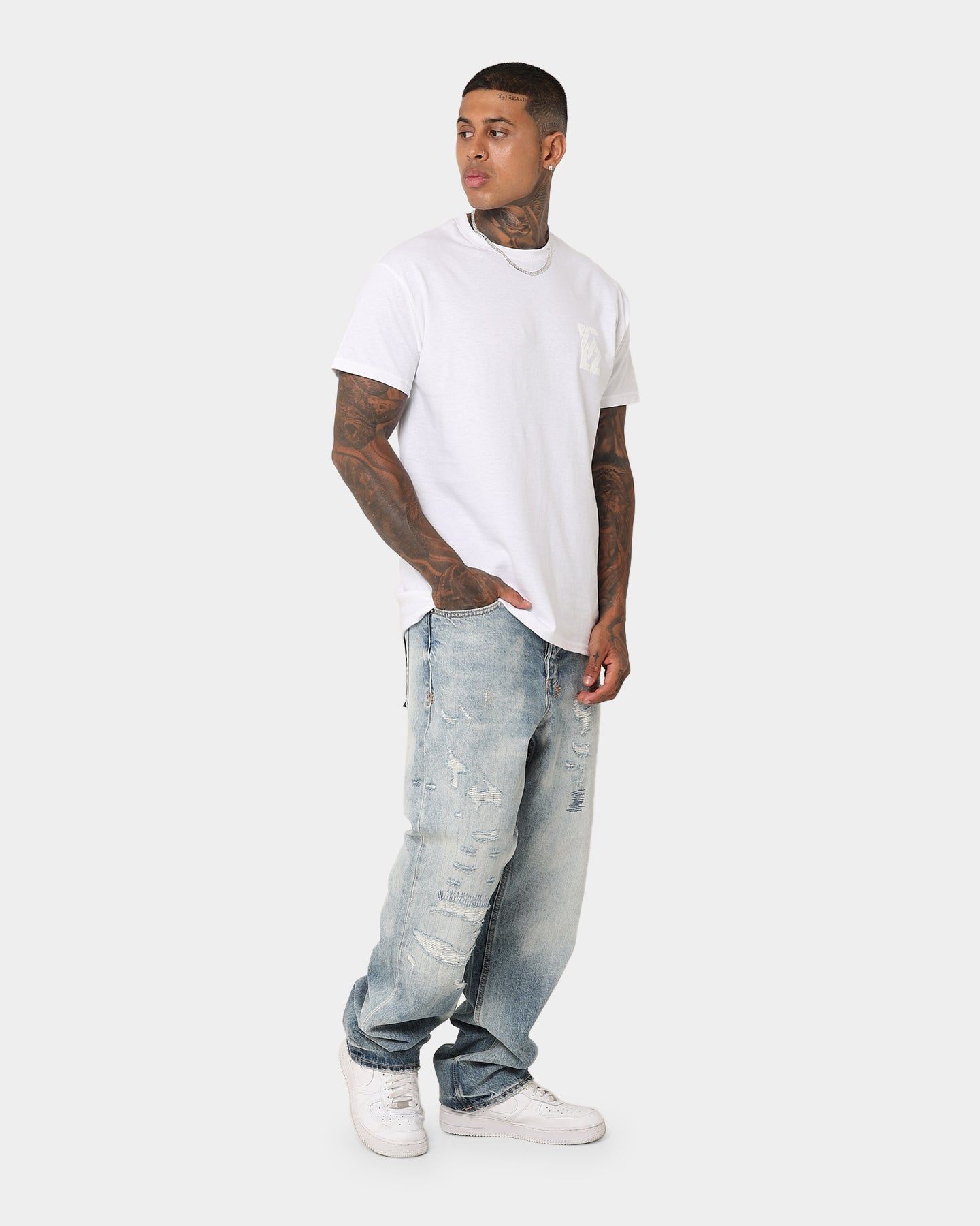 Elevn Clothing Co Break Through T-Shirt White sold by Culture Kings product image thumbnail 2
