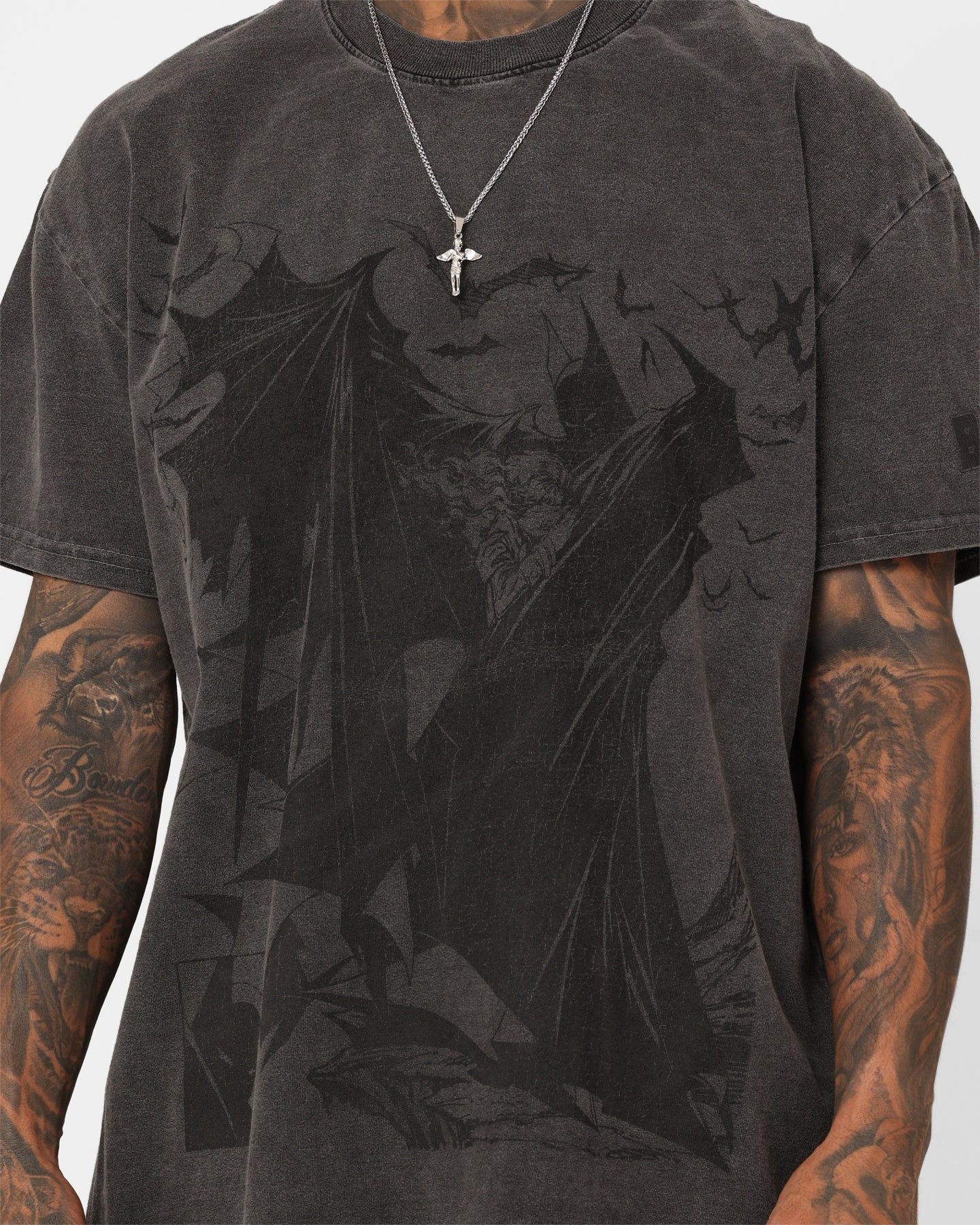 Goat Crew X DC Batman Issue #423 Noir Heavyweight Vintage T-Shirt Black Wash sold by Culture Kings product image thumbnail 3