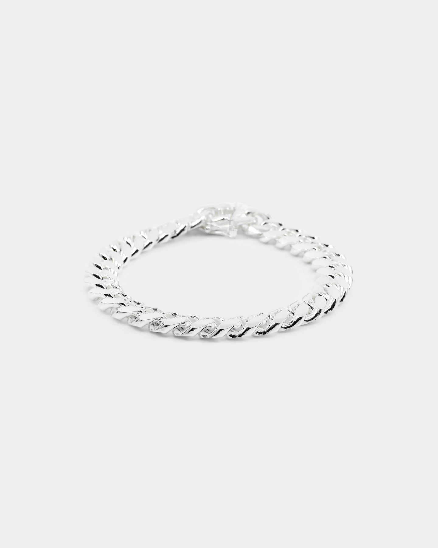 House Of Auric 10mm Cuban Link Bracelet Sterling Silver sold by Culture Kings product image thumbnail 2