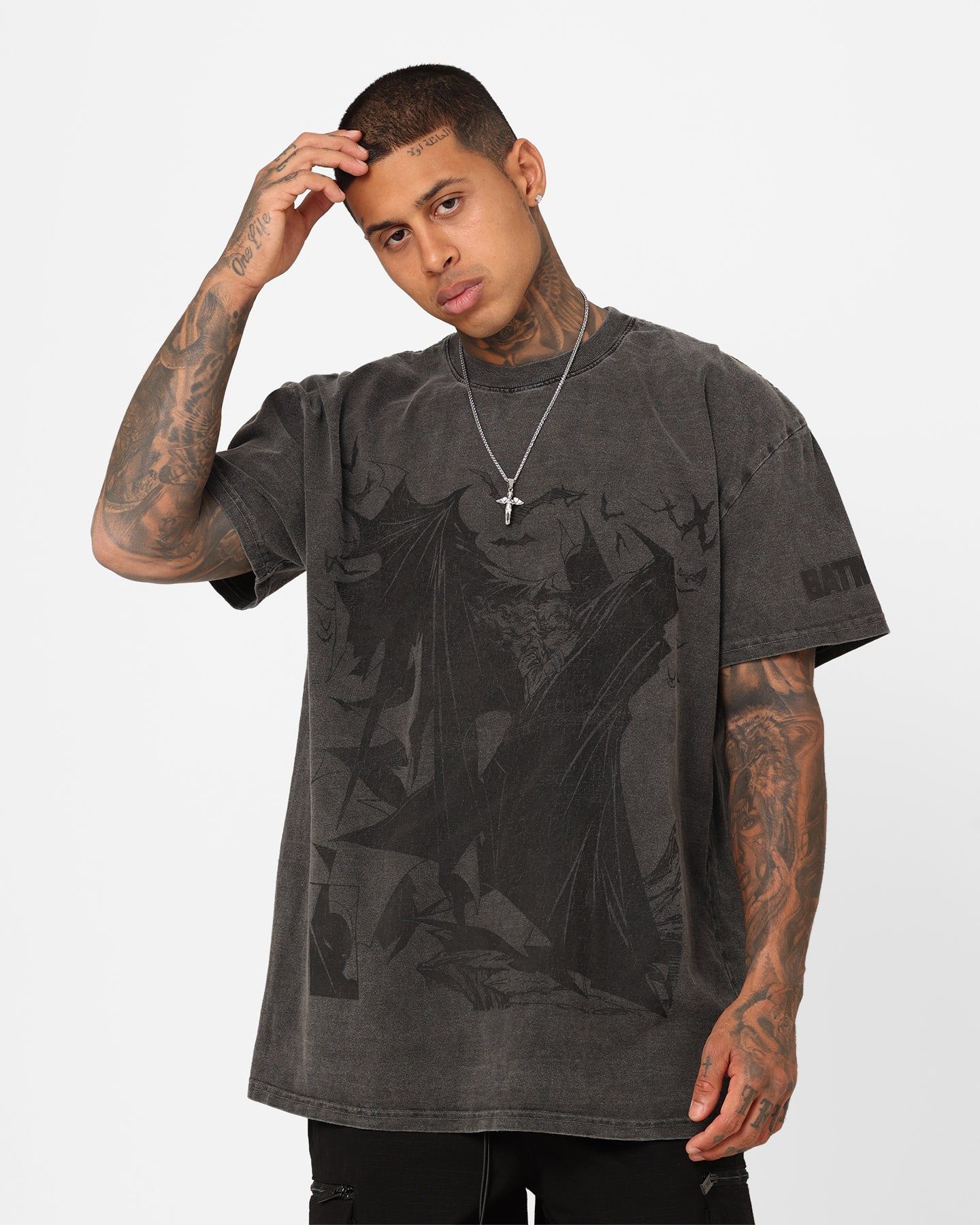 Goat Crew X DC Batman Issue #423 Noir Heavyweight Vintage T-Shirt Black Wash sold by Culture Kings