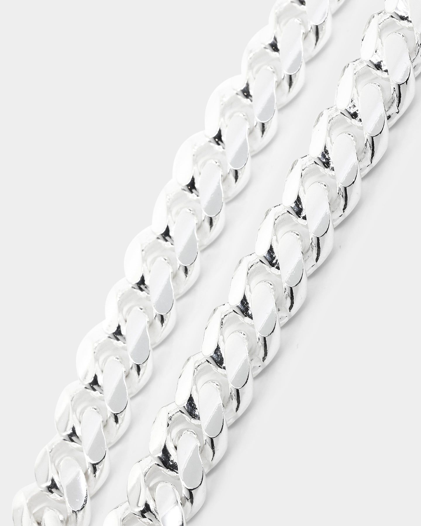 House Of Auric 10mm Cuban Link Bracelet Sterling Silver sold by Culture Kings product image thumbnail 5