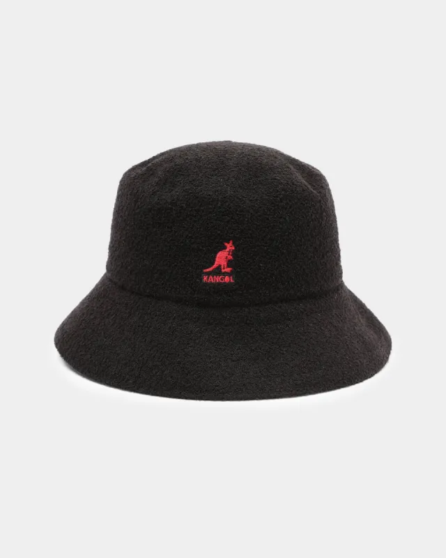 Kangol Bermuda Bucket Black/Red sold by Culture Kings