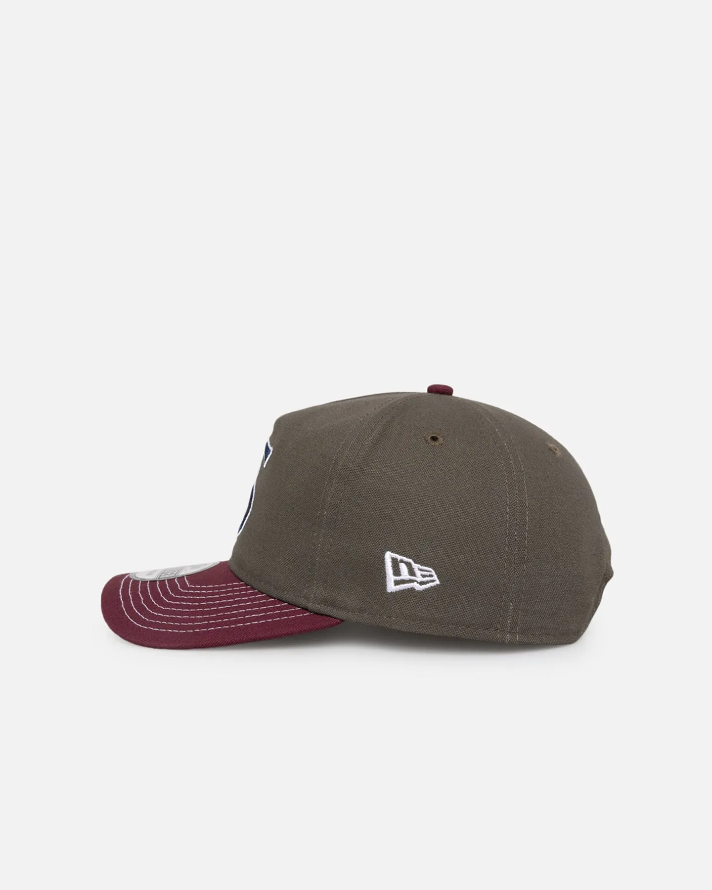 New Era Chicago White Sox 'Contrast Visor' Pre-Curved Golfer Snapback Moss/Maroon sold by Culture Kings product image thumbnail 4