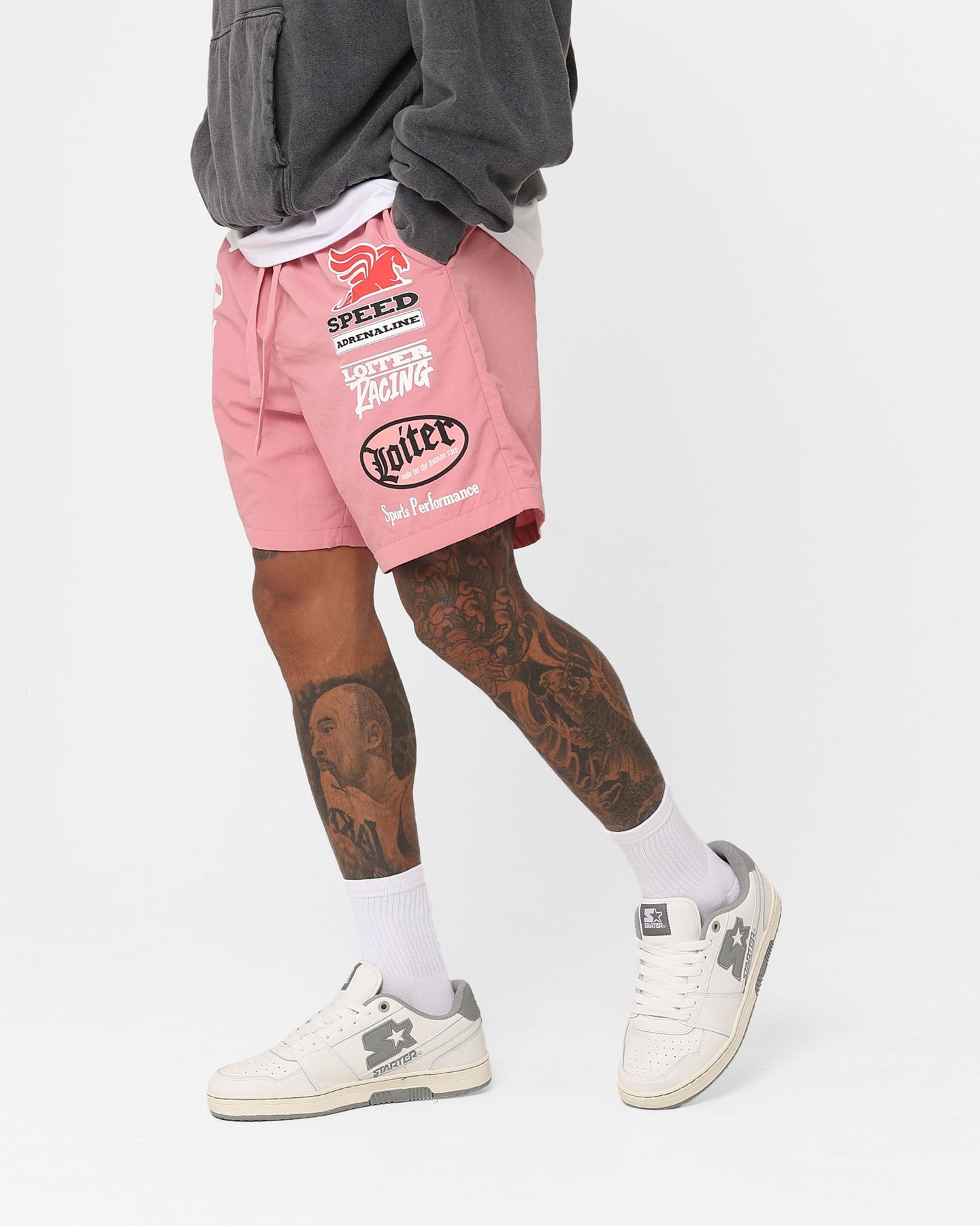 Loiter Speedway Walk Shorts Pink sold by Culture Kings product image thumbnail 6