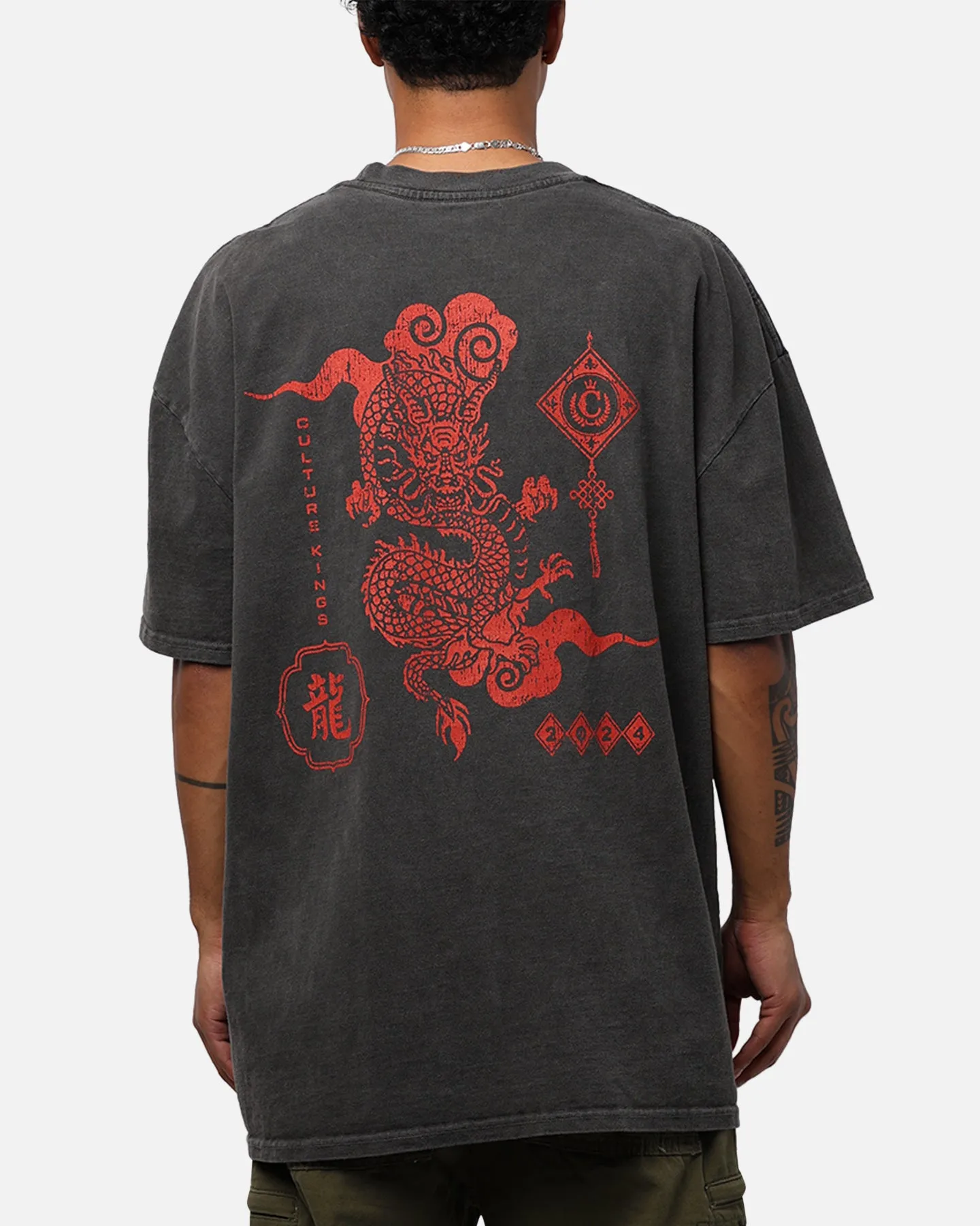 Culture Kings Year Of The Dragon T-Shirt Black Wash sold by Culture Kings product image thumbnail 2