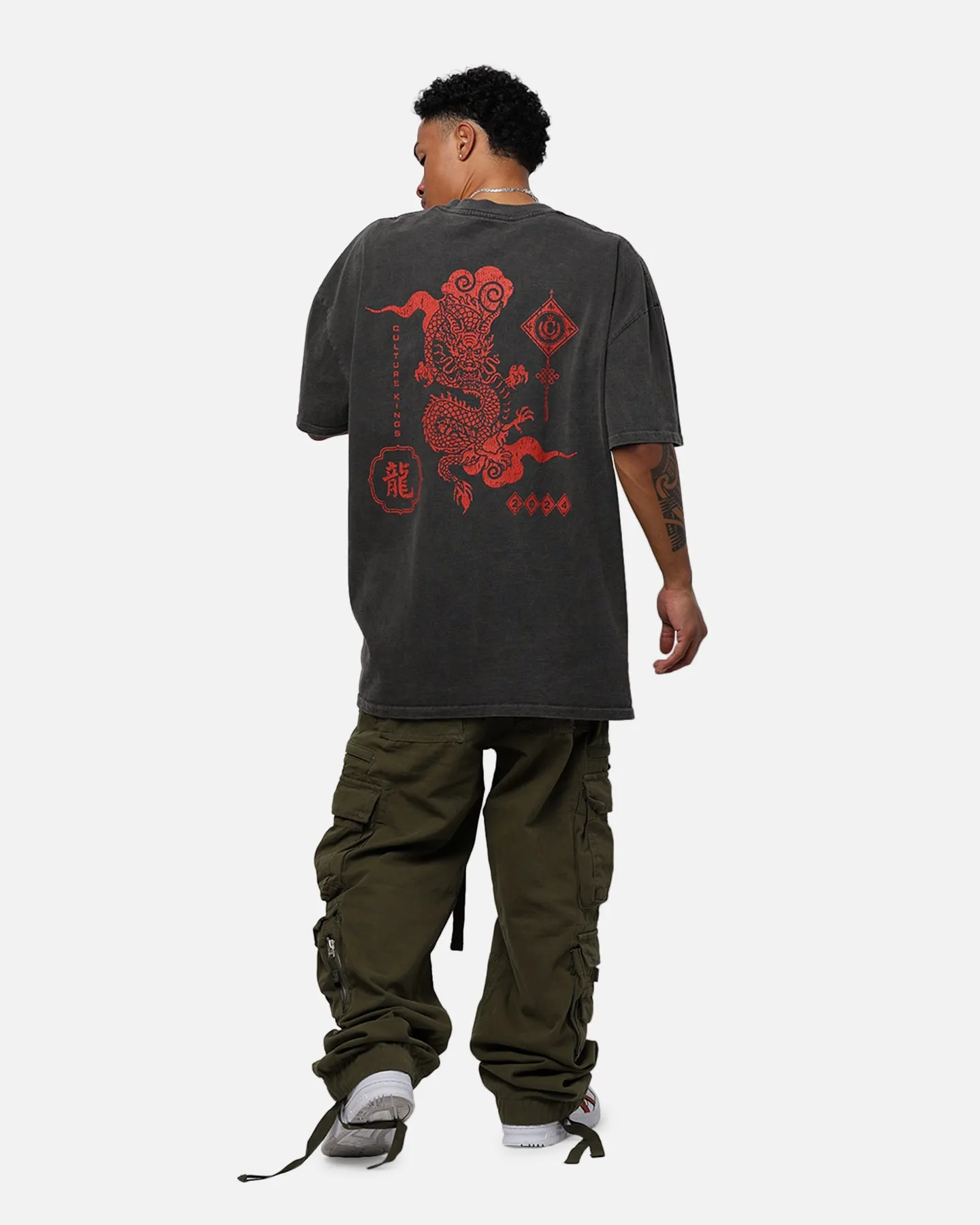Culture Kings Year Of The Dragon T-Shirt Black Wash sold by Culture Kings product image thumbnail 3