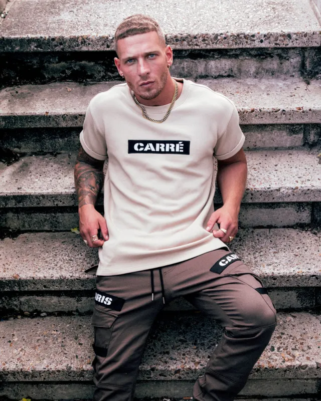 Carré Militant Short Sleeve T-Shirt Stone sold by Culture Kings