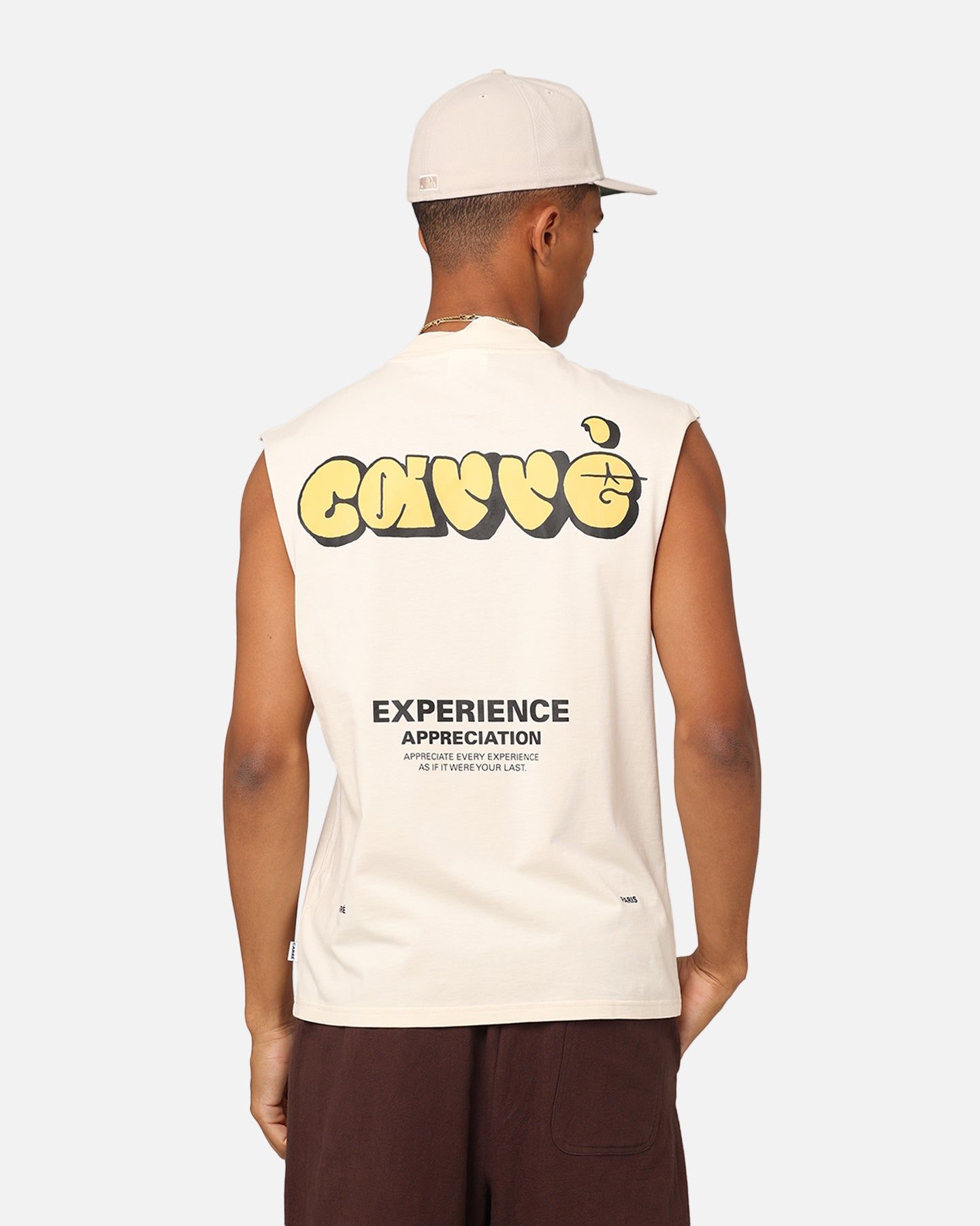 Carre Experience Muscle T-Shirt Off White sold by Culture Kings