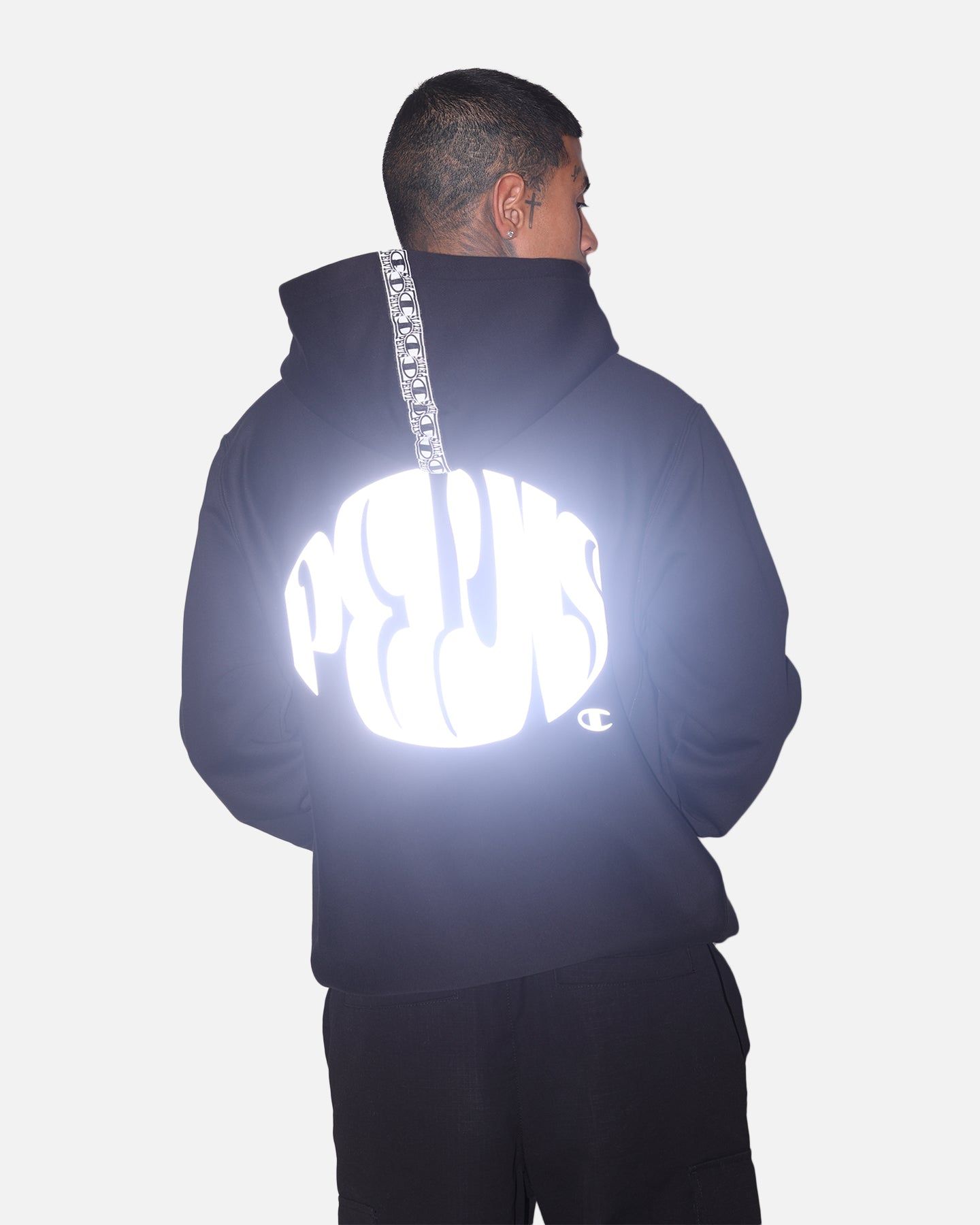 Champion X Pelvis Hoodie Black sold by Culture Kings product image thumbnail 2