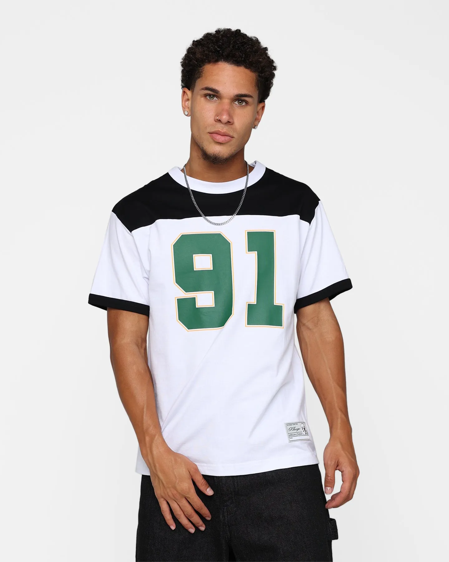 X-Large Football Short Sleeve T-Shirt Black sold by Culture Kings product image thumbnail 2