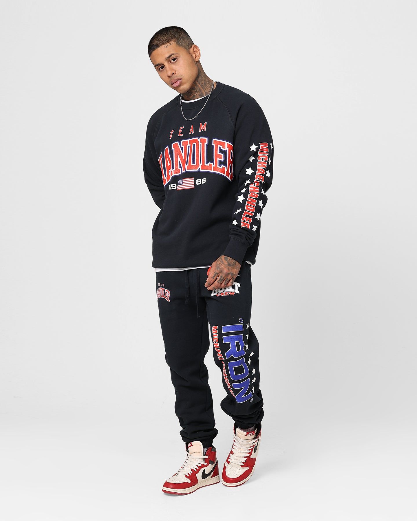 UFC By Goat Crew Michael Chandler Team Chandler Crewneck Navy sold by Culture Kings product image thumbnail 3