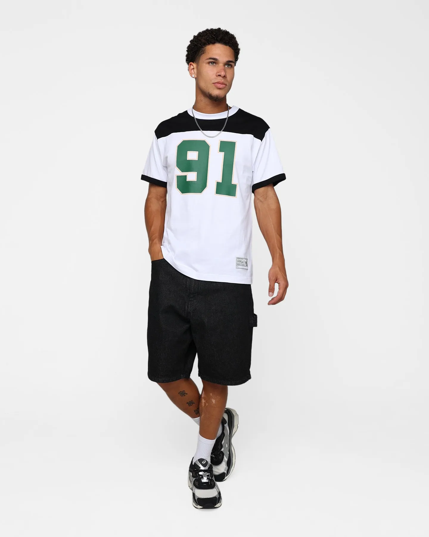 X-Large Football Short Sleeve T-Shirt Black sold by Culture Kings product image thumbnail 3