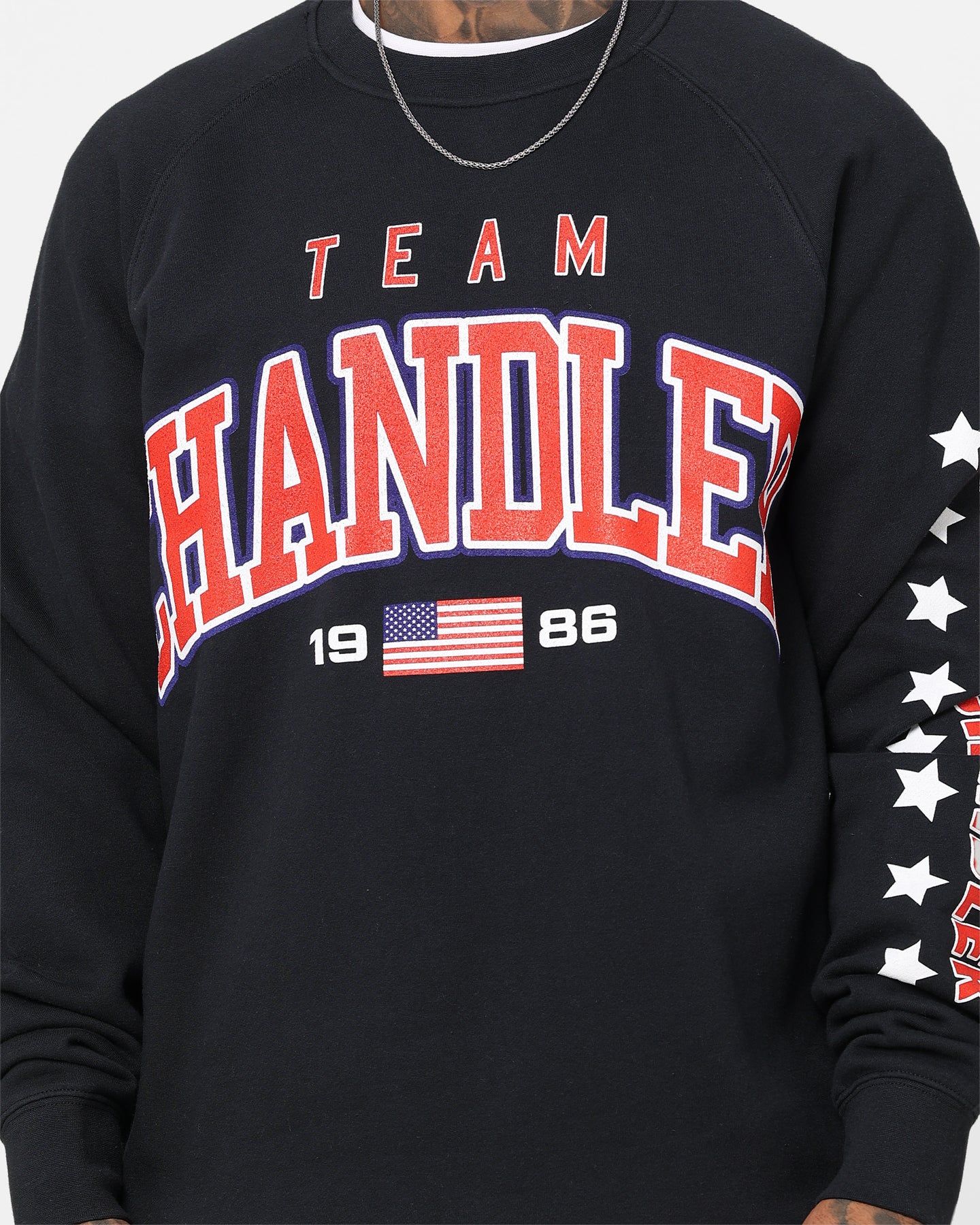 UFC By Goat Crew Michael Chandler Team Chandler Crewneck Navy sold by Culture Kings product image thumbnail 5