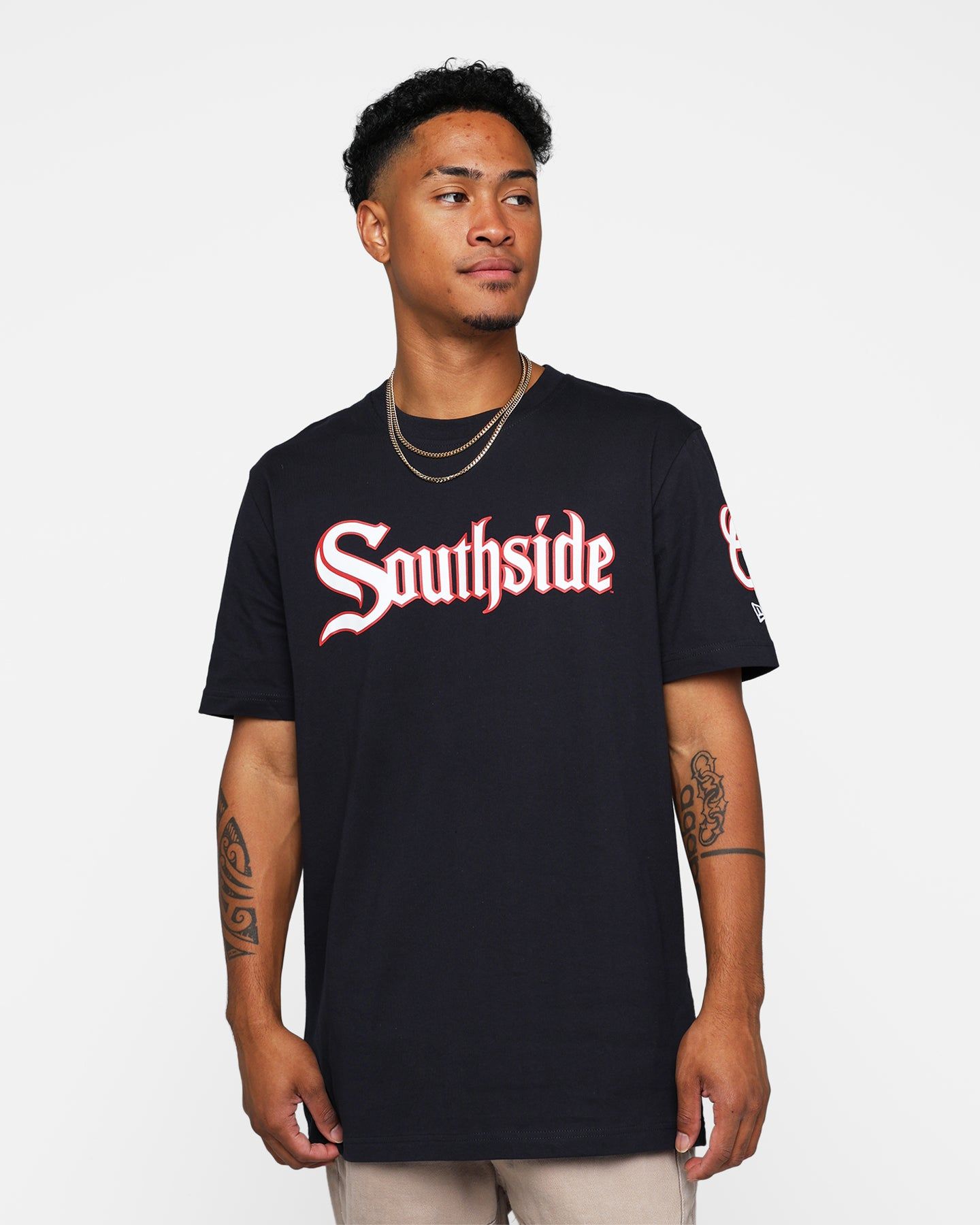 New Era Chicago White Sox Retro T-Shirt Navy sold by Culture Kings