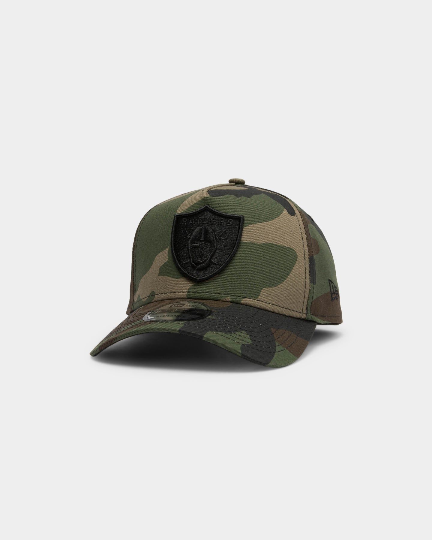 New Era Oakland Raiders 9FORTY A-Frame Camo Snapback Camo sold by Culture Kings