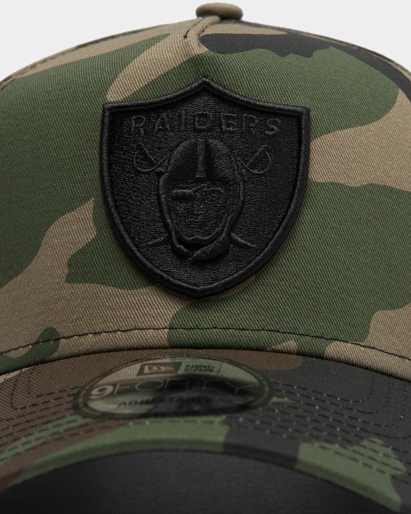New Era Oakland Raiders 9FORTY A-Frame Camo Snapback Camo sold by Culture Kings product image thumbnail 5