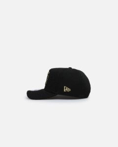 New Era Los Angeles Lakers 'NBA Gold Links' 9FORTY A-Frame Snapback Black/Gold sold by Culture Kings