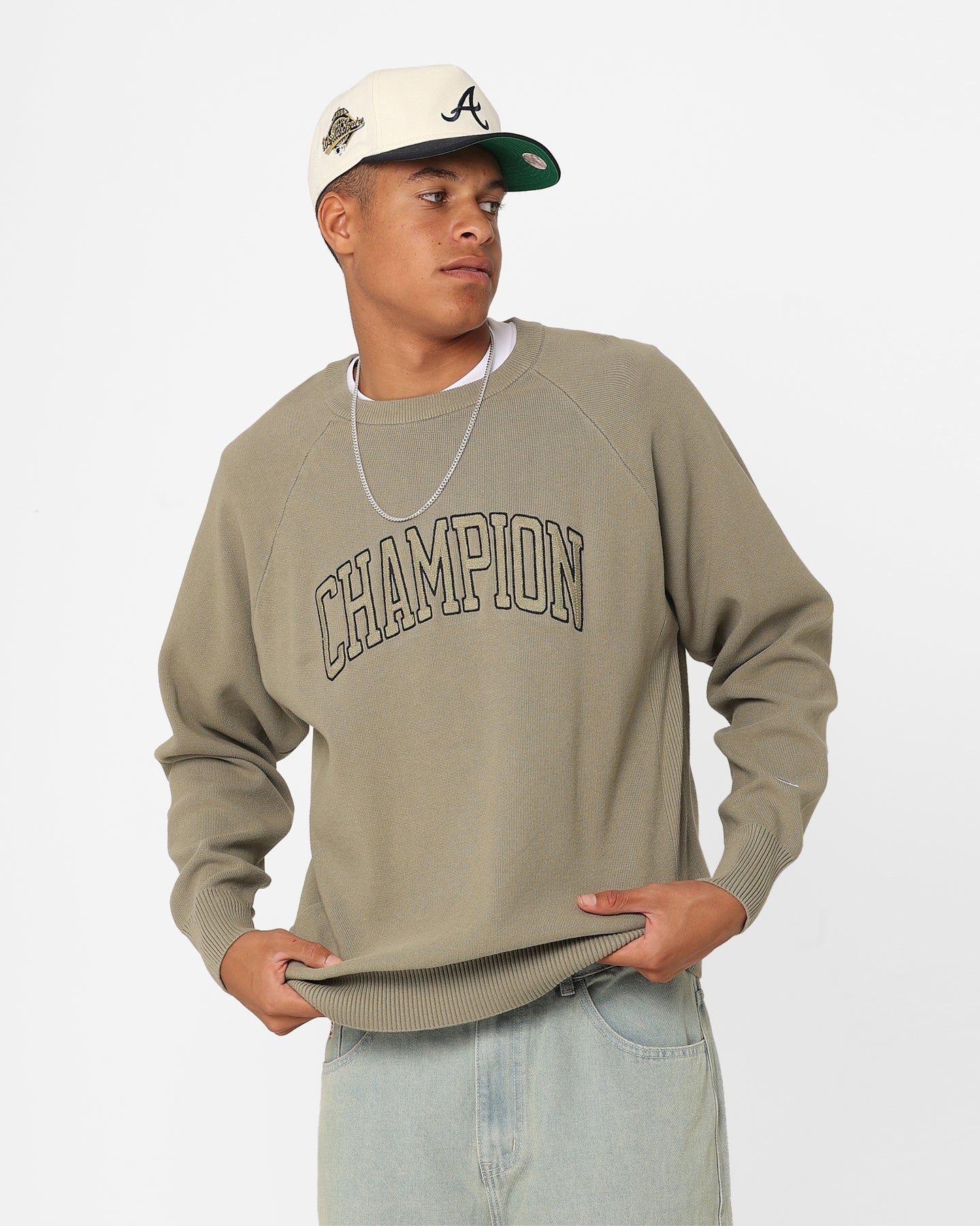 Champion LFS Knitted Crewneck Wuhoo sold by Culture Kings product image thumbnail 2