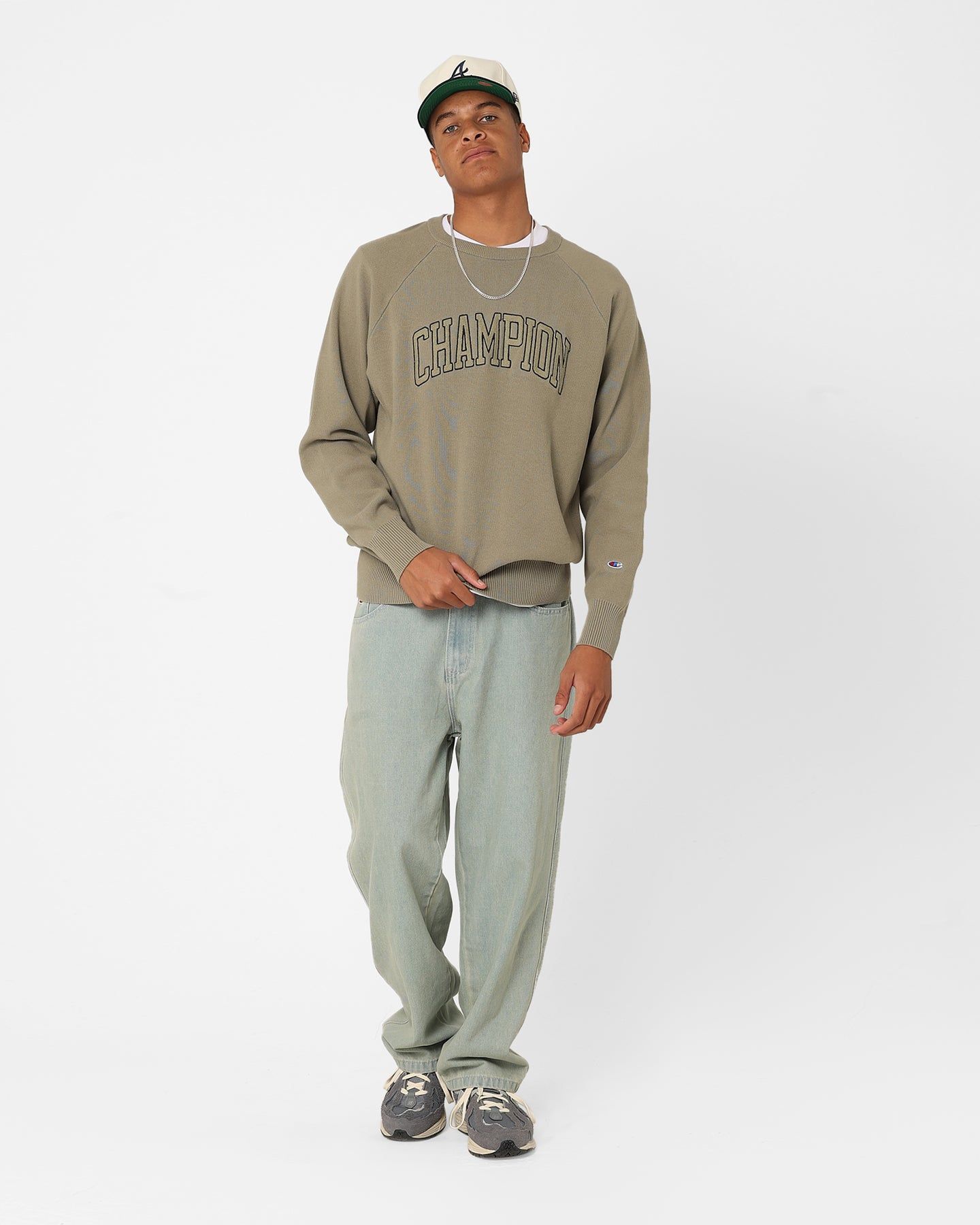 Champion LFS Knitted Crewneck Wuhoo sold by Culture Kings product image thumbnail 3