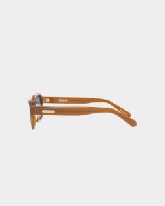 Nuqe Oscar Sunglasses Brown/Blue sold by Culture Kings