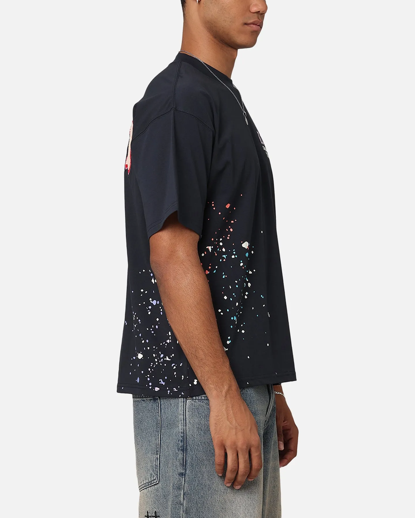 Loiter Chaos Theory T-Shirt Navy sold by Culture Kings product image thumbnail 5